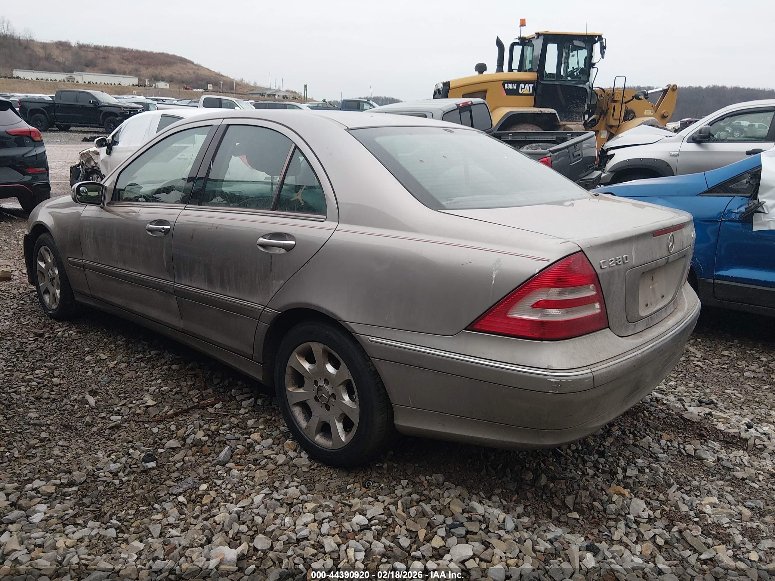 2006 Mercedes-benz C 280 Luxury 4matic Gray vin: WDBRF92H56F786556
