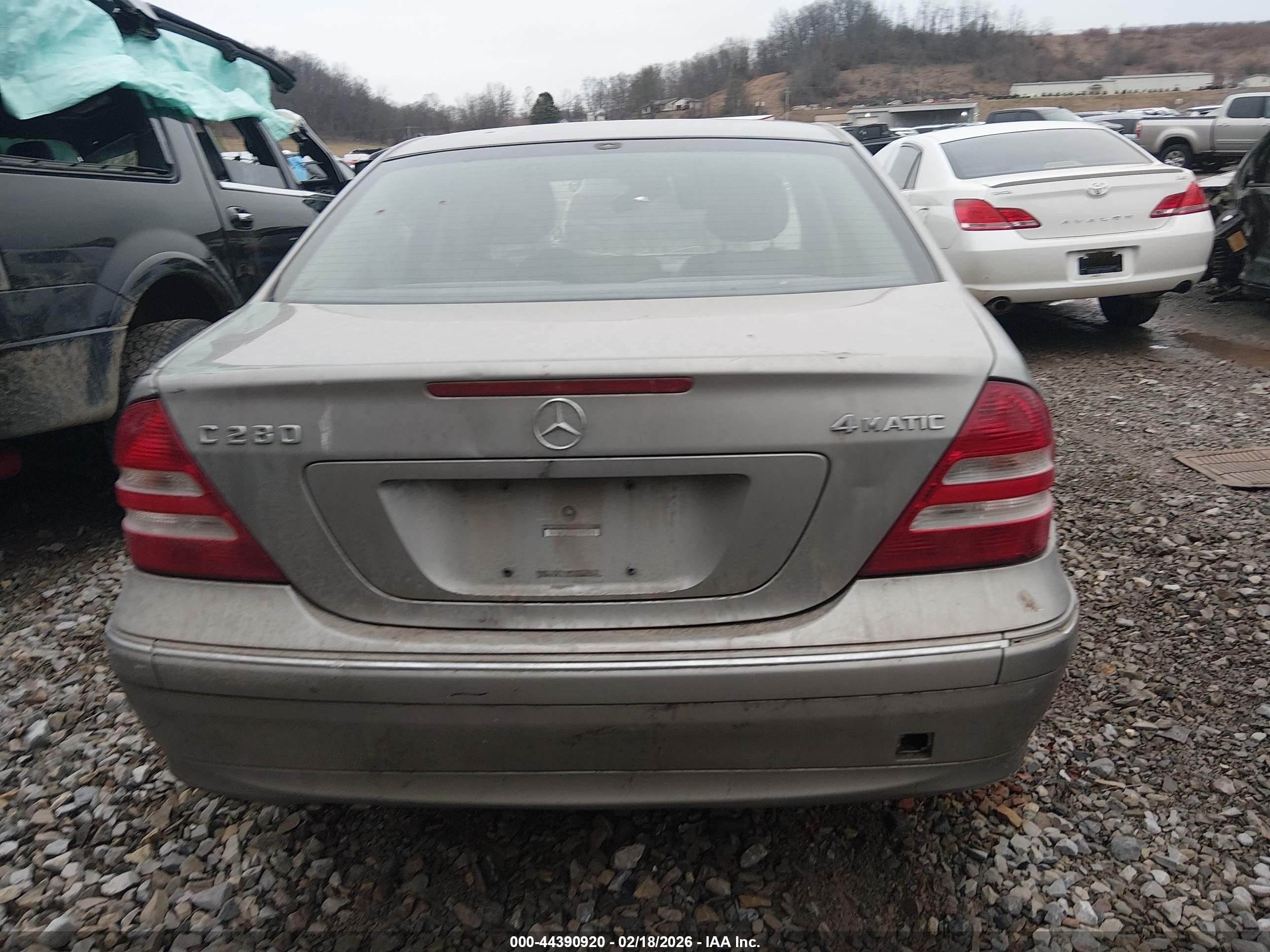 2006 Mercedes-benz C 280 Luxury 4matic Gray vin: WDBRF92H56F786556