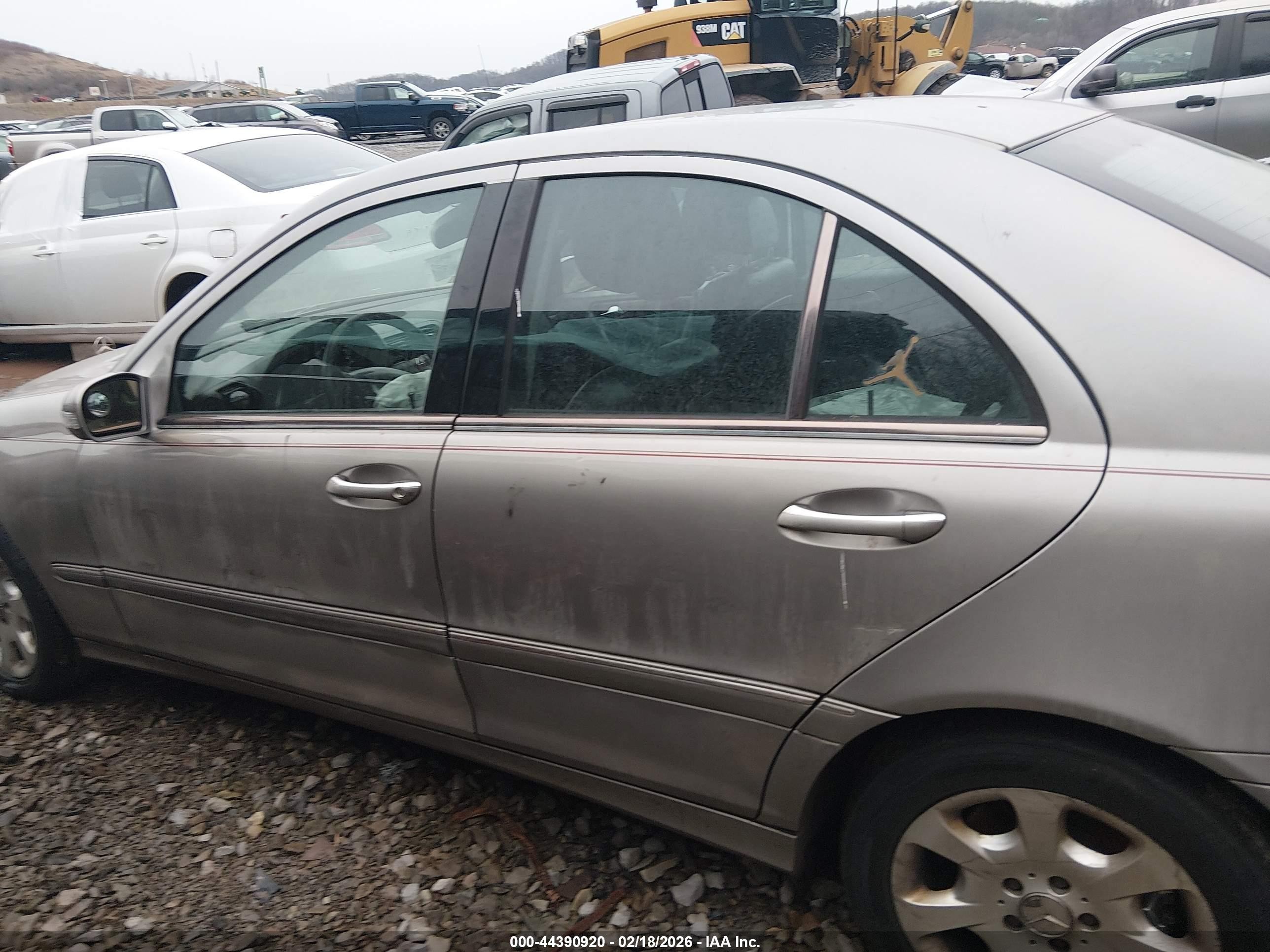 2006 Mercedes-benz C 280 Luxury 4matic Gray vin: WDBRF92H56F786556