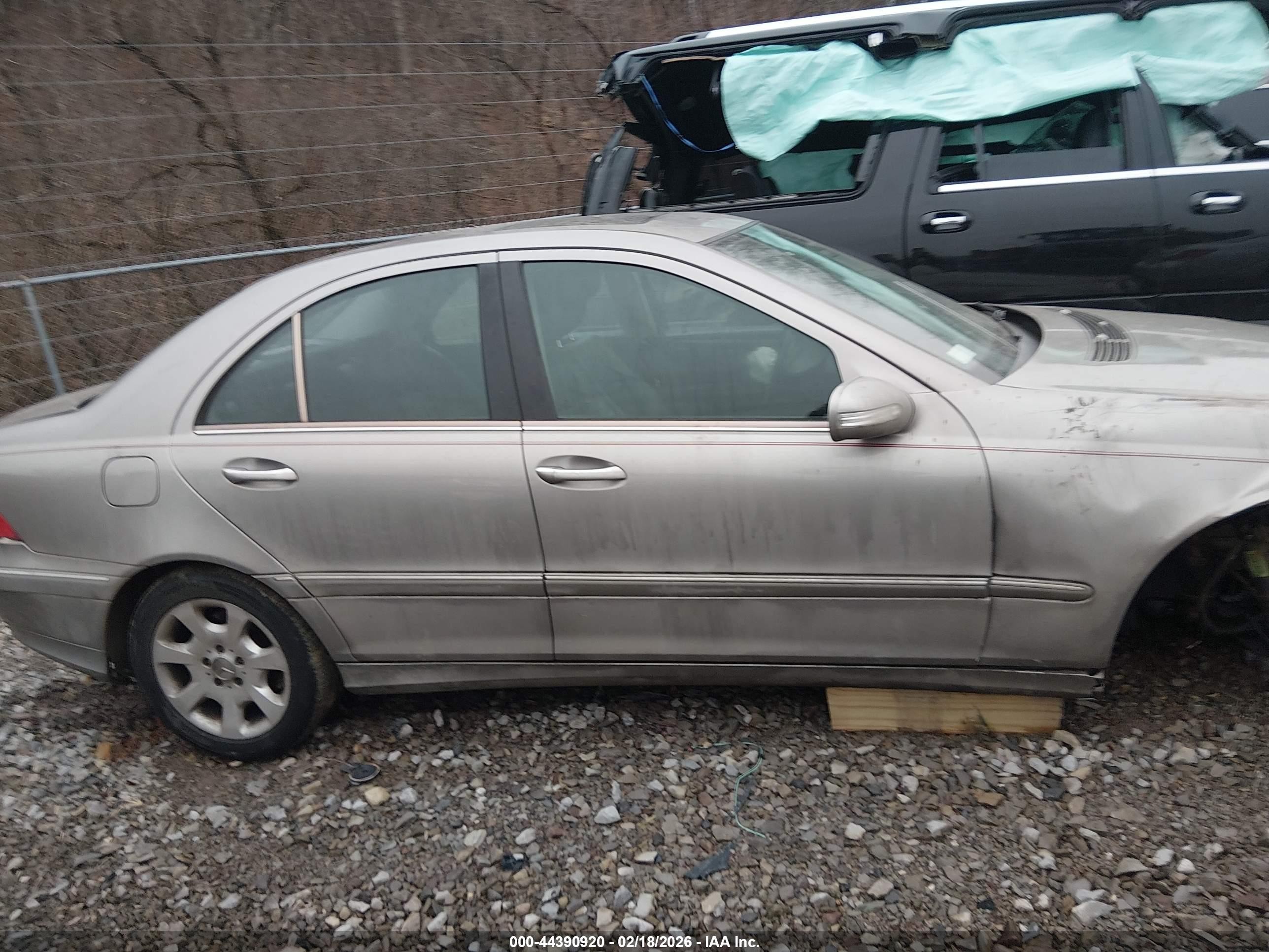 2006 Mercedes-benz C 280 Luxury 4matic Gray vin: WDBRF92H56F786556