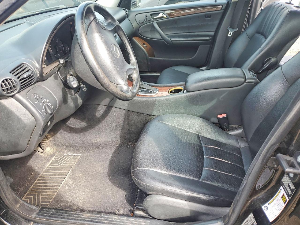 2007 Mercedes-benz C 280 4matic Black vin: WDBRF92H57F883757