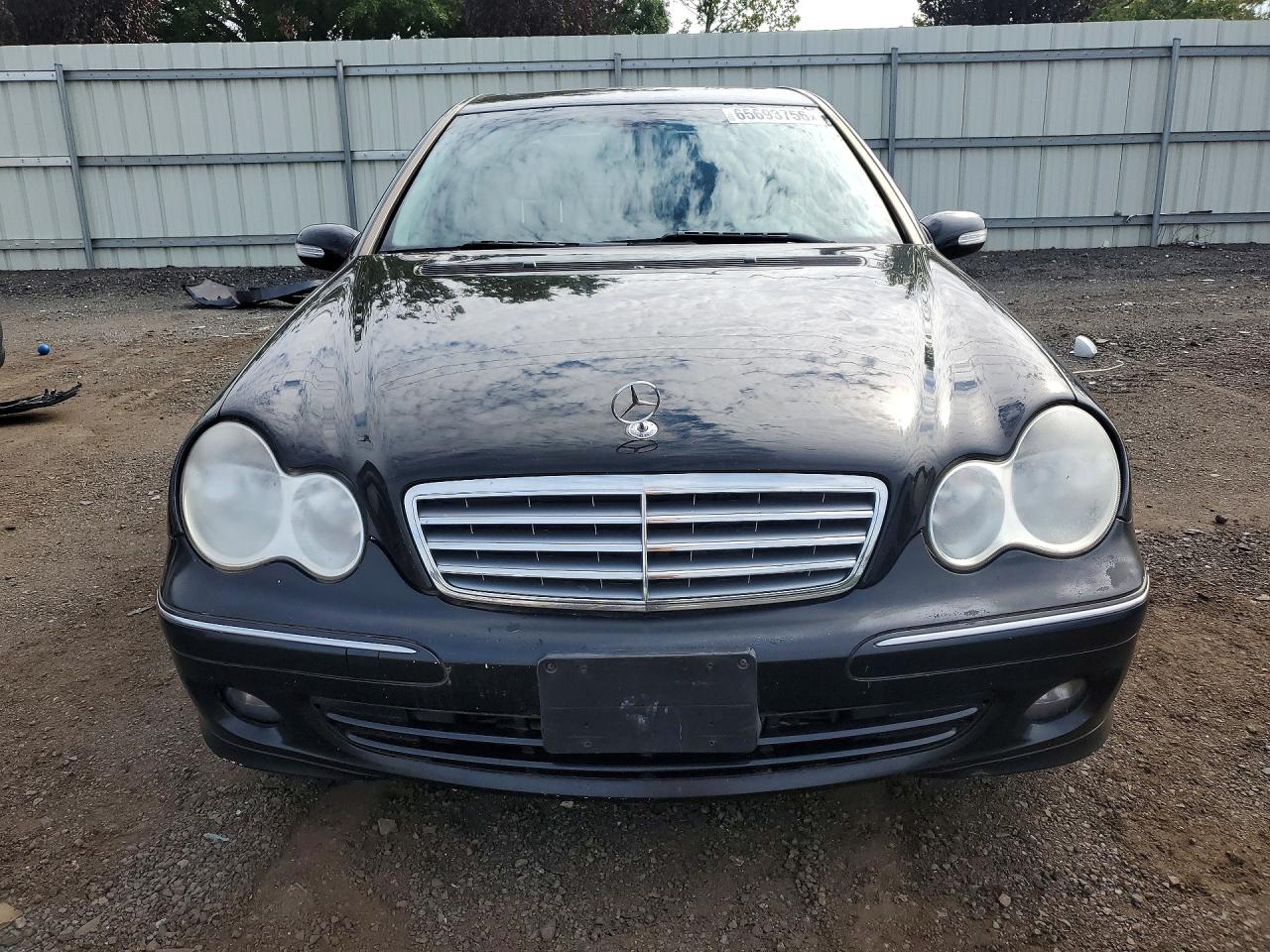 2007 Mercedes-benz C 280 4matic Black vin: WDBRF92H57F883757