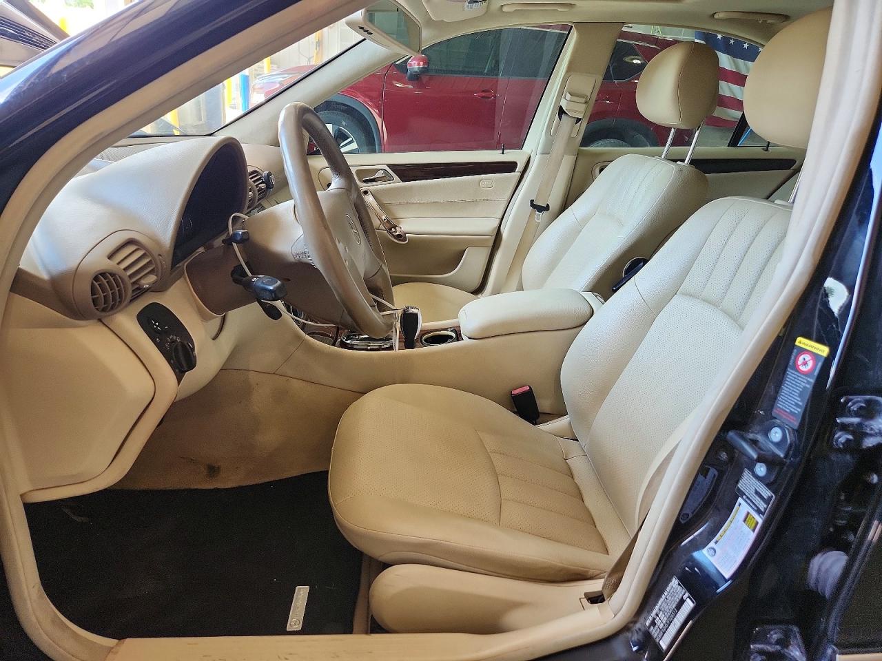 2007 Mercedes-benz C 280 4matic Black vin: WDBRF92H57F926512