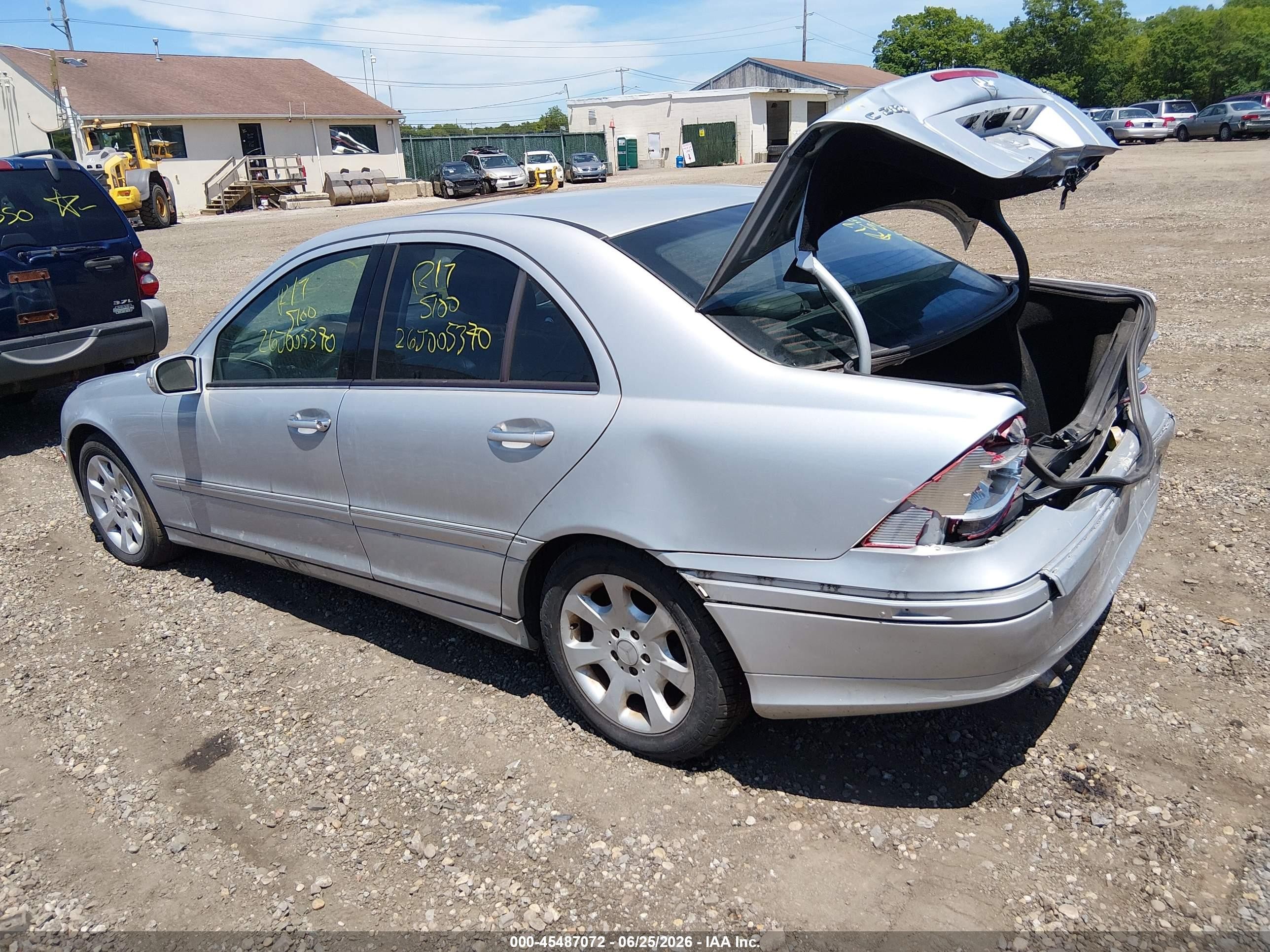 2006 Mercedes-benz C 280 Luxury 4matic Gray vin: WDBRF92H66F758653