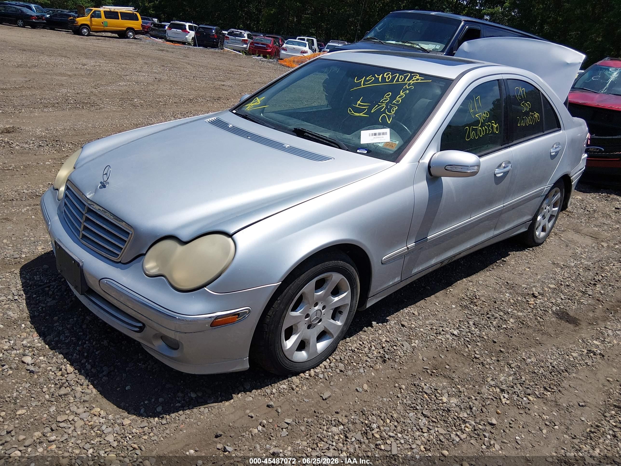 2006 Mercedes-benz C 280 Luxury 4matic Gray vin: WDBRF92H66F758653