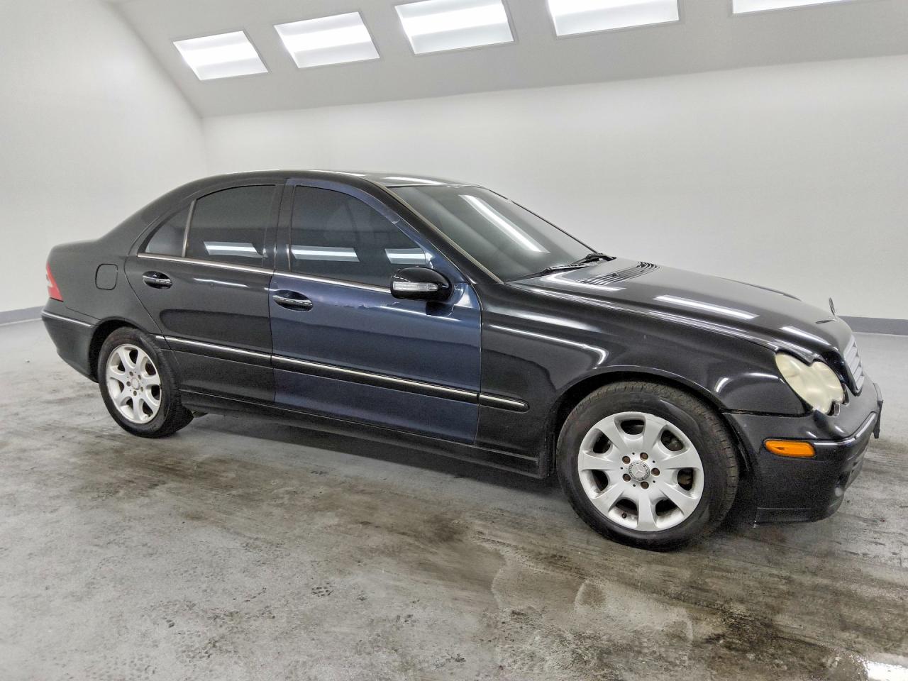 2006 Mercedes-benz C 280 4matic Black vin: WDBRF92H66F765666