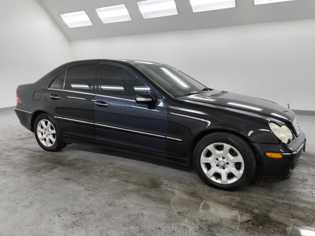 2006 Mercedes-benz C 280 4matic Black vin: WDBRF92H66F765666 Damage: Front Bumper/Cover, Broken, Replacement Required