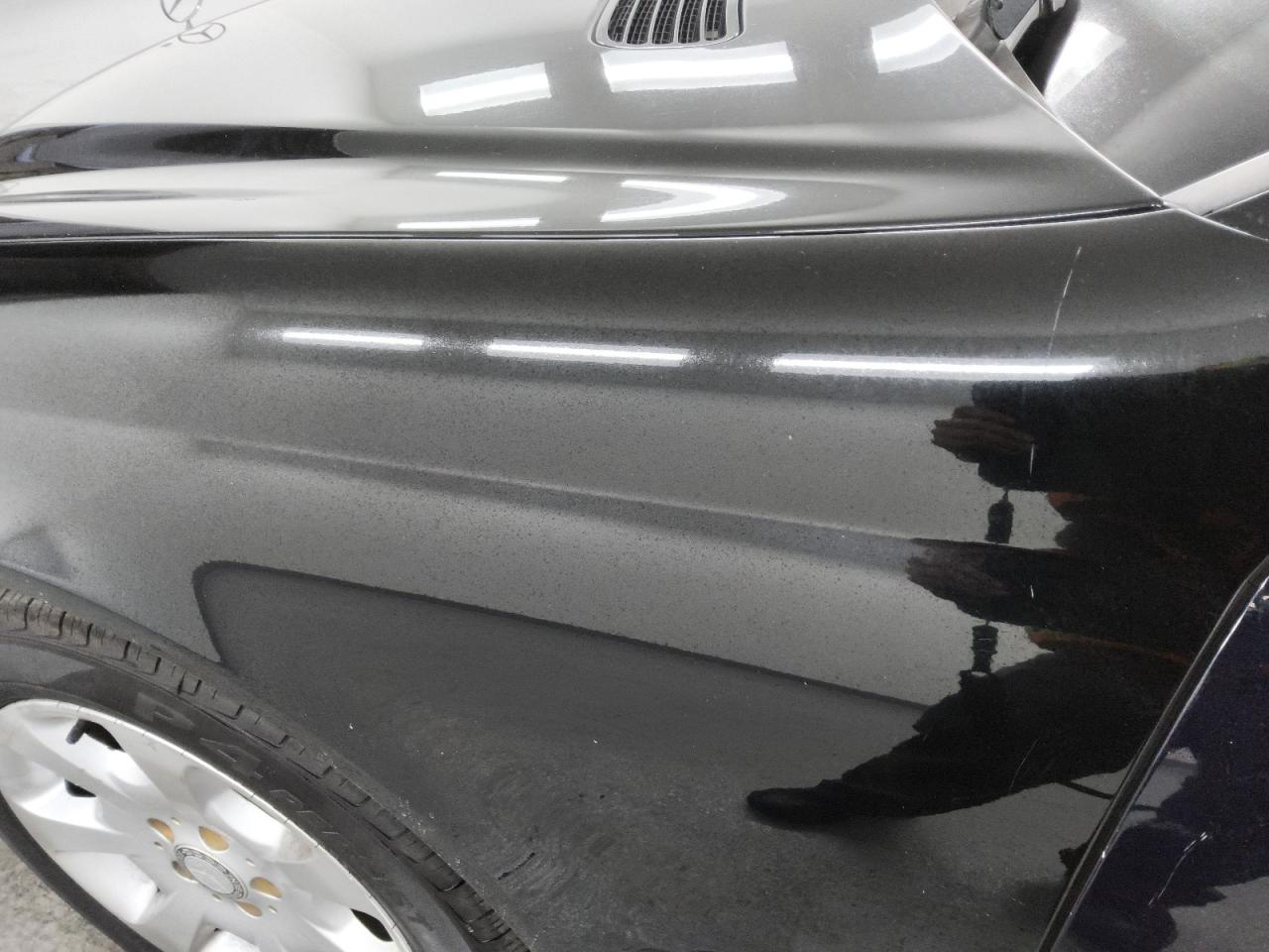 2006 Mercedes-benz C 280 4matic Black vin: WDBRF92H66F765666 Damage: Left Front Fender, Heavy Scratch, 4 To 5 Inches