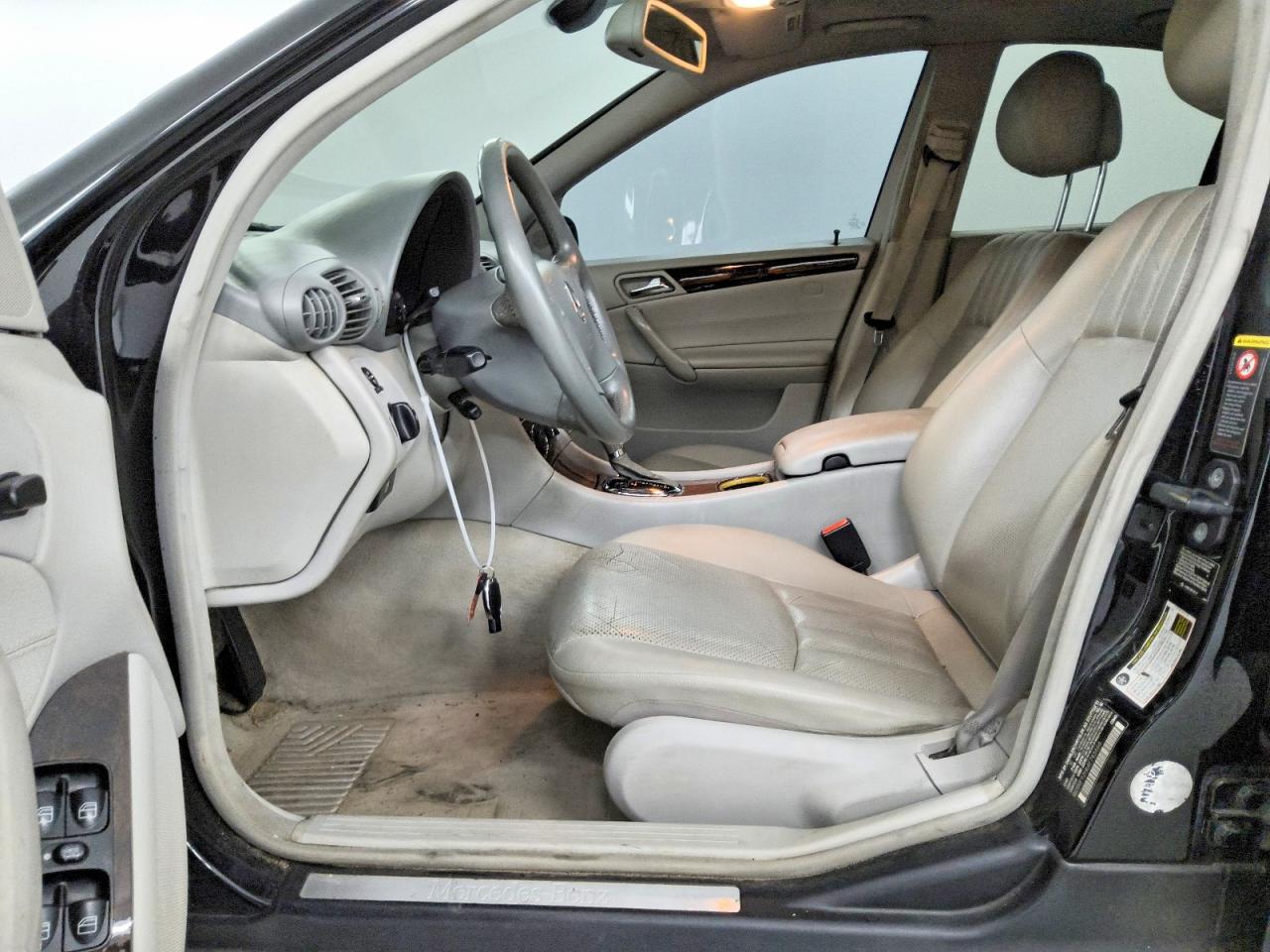 2006 Mercedes-benz C 280 4matic Black vin: WDBRF92H66F765666