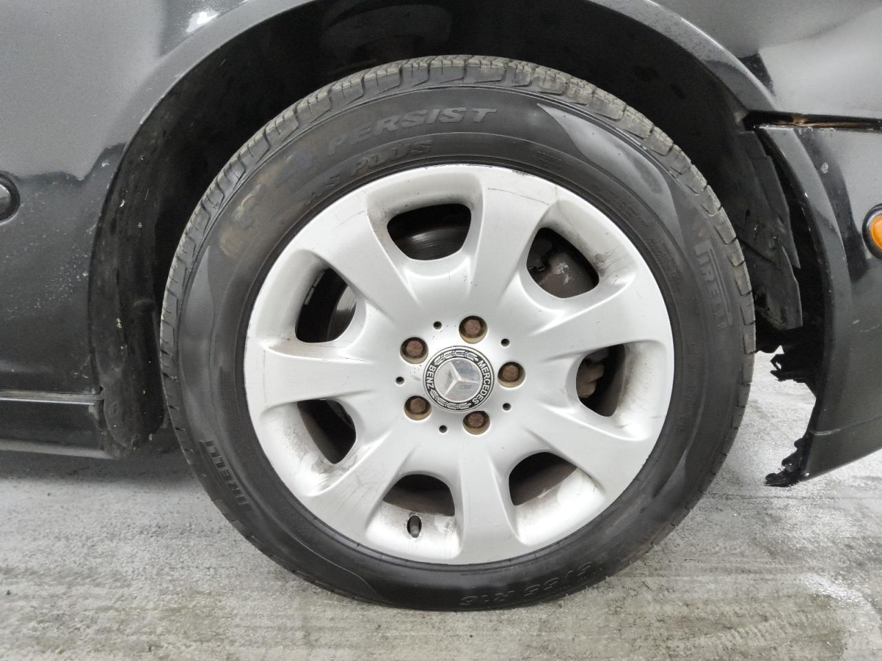 2006 Mercedes-benz C 280 4matic Black vin: WDBRF92H66F765666 Damage: Right Front Wheel, Curb Rash, 8 To 9 Inches
