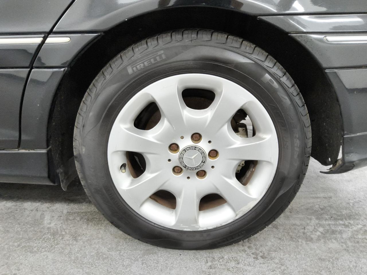 2006 Mercedes-benz C 280 4matic Black vin: WDBRF92H66F765666 Damage: Left Rear Wheel, Curb Rash, 11 To 12 Inches