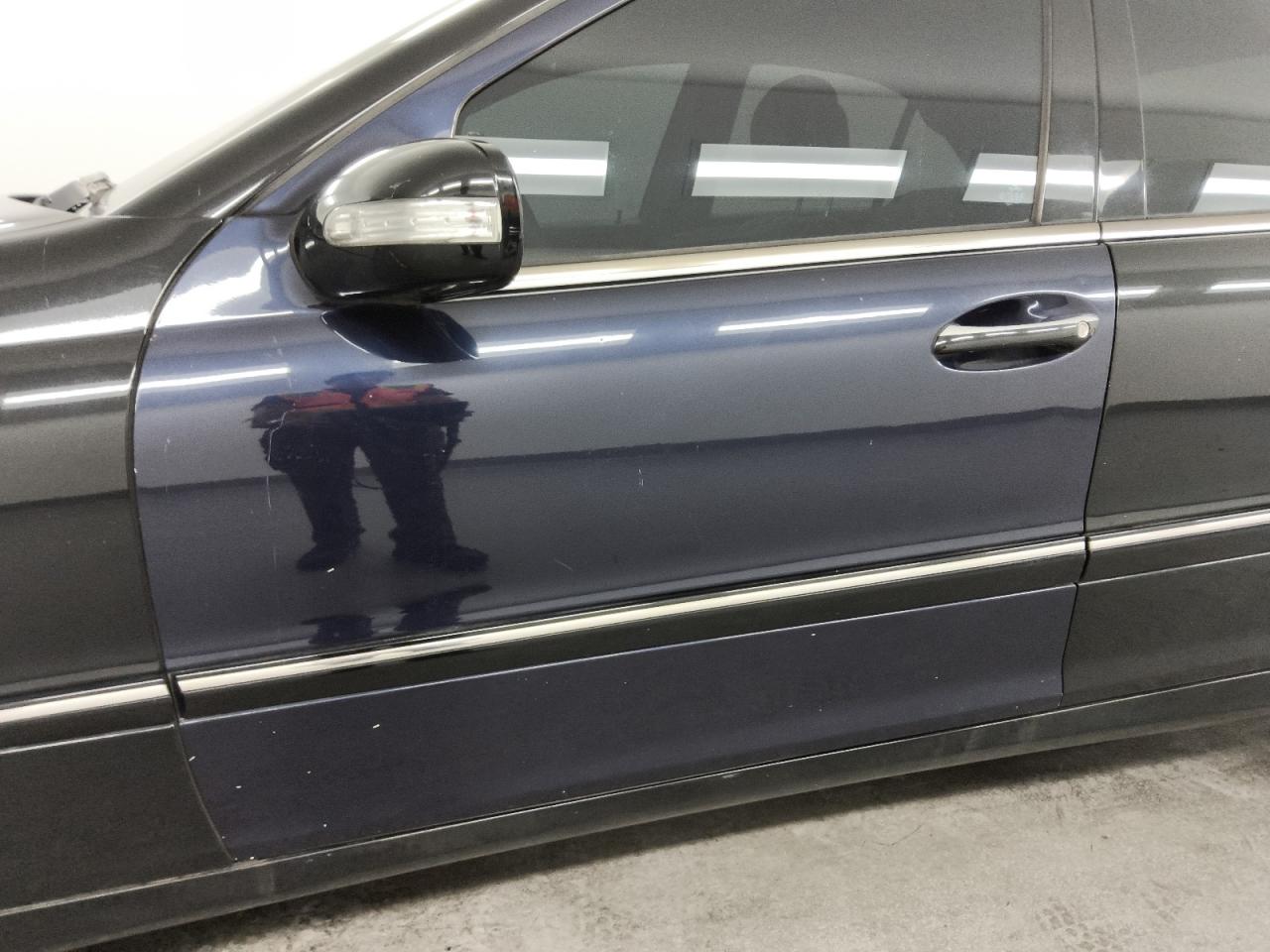 2006 Mercedes-benz C 280 4matic Black vin: WDBRF92H66F765666 Damage: Left Front Door, Previous Repair, Substandard Repair