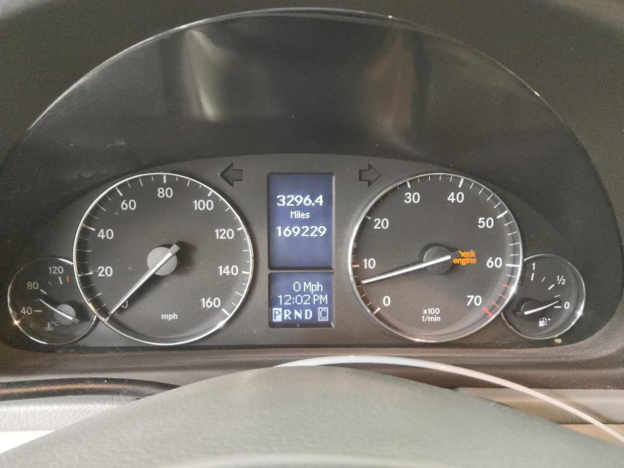 2006 Mercedes-benz C 280 4matic Black vin: WDBRF92H66F765666 Damage: Warning Light - Engine, On, Unacceptable