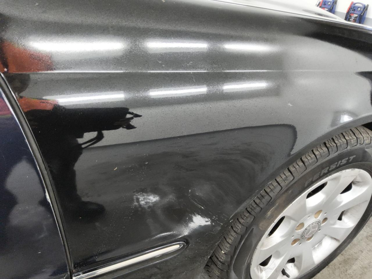 2006 Mercedes-benz C 280 4matic Black vin: WDBRF92H66F765666 Damage: Right Front Fender, Previous Repair, Substandard Repair