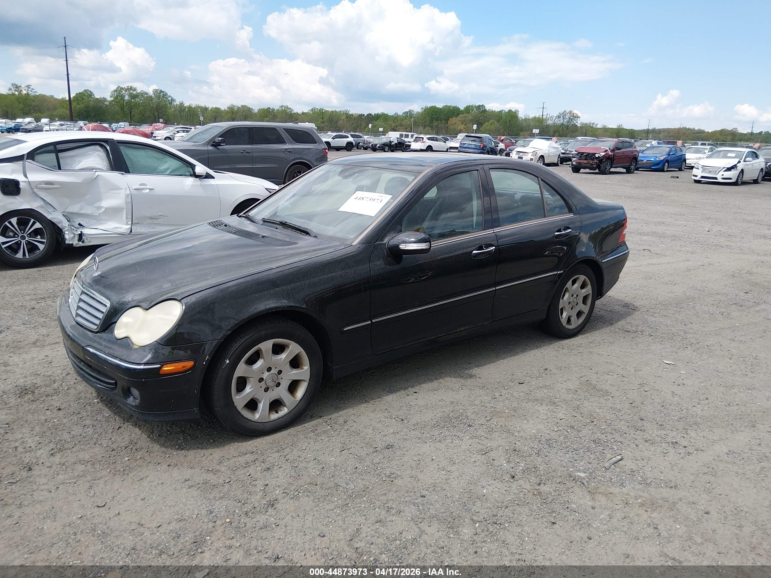 2006 Mercedes-benz C 280 Luxury 4matic Черный vin: WDBRF92H66F790695