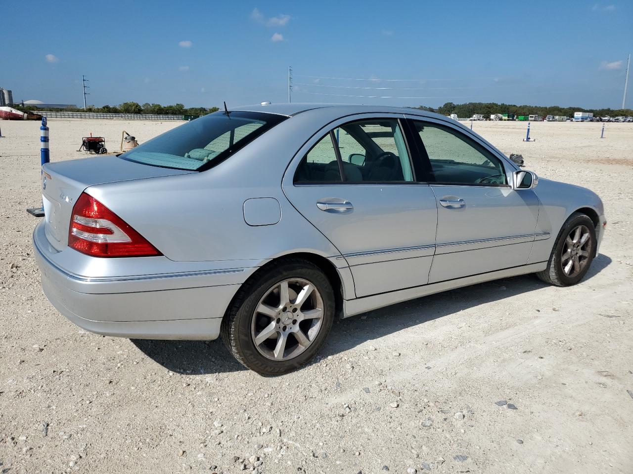 2007 Mercedes-benz C 280 4matic Серебряный vin: WDBRF92H67F876462