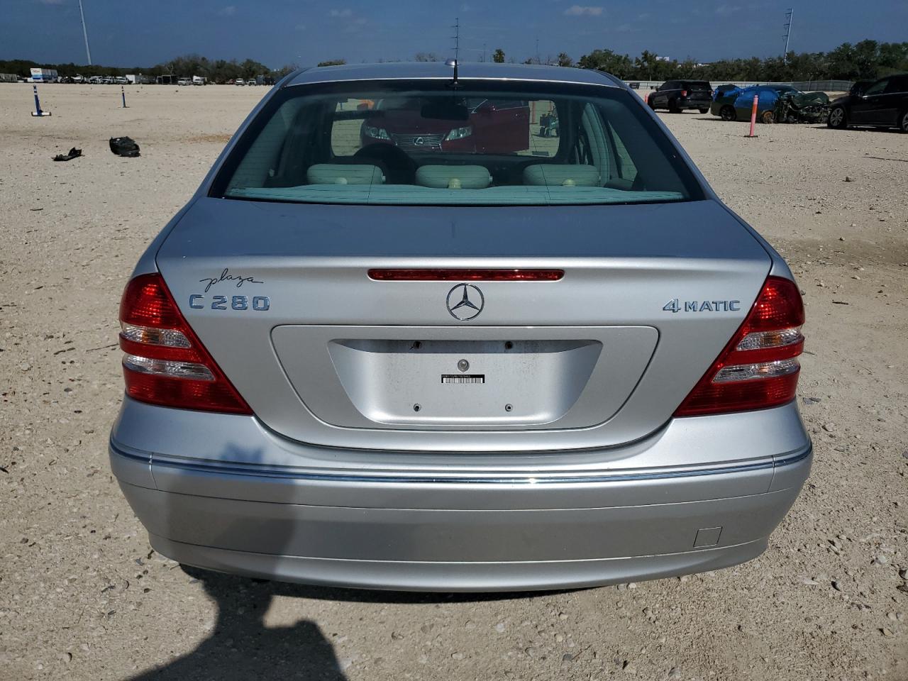 2007 Mercedes-benz C 280 4matic Серебряный vin: WDBRF92H67F876462