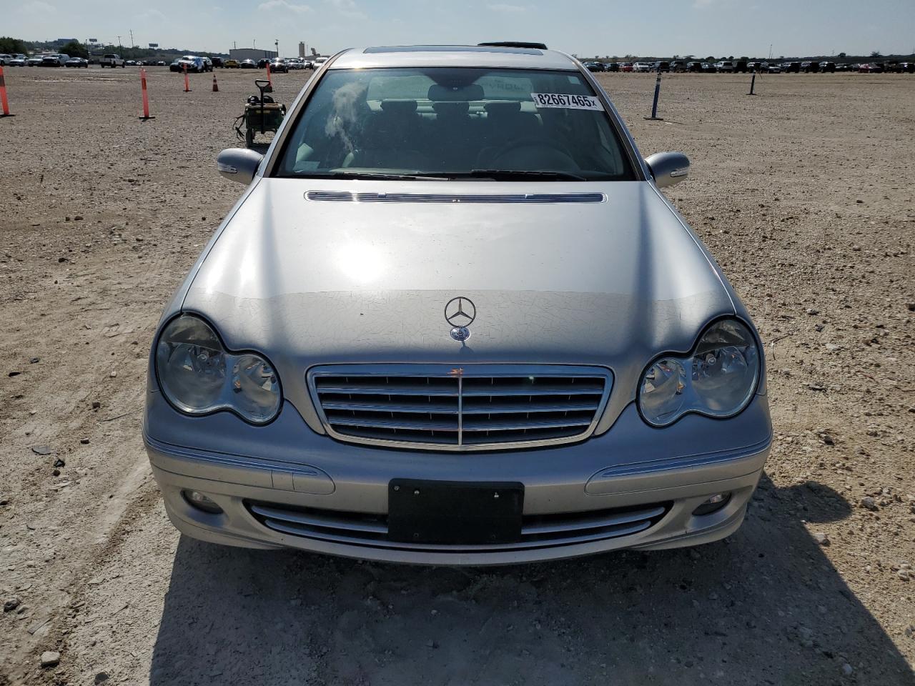 2007 Mercedes-benz C 280 4matic Серебряный vin: WDBRF92H67F876462