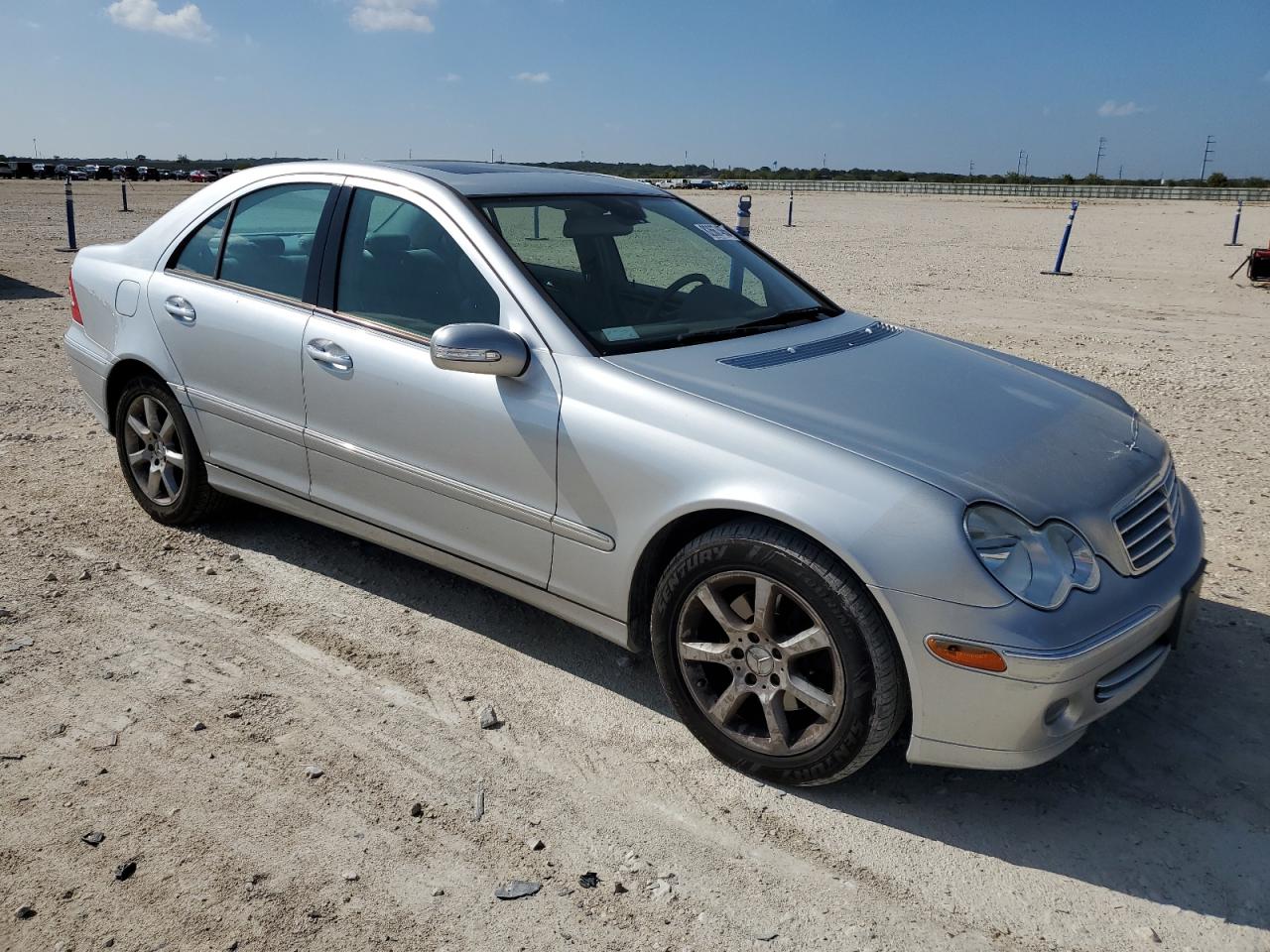 2007 Mercedes-benz C 280 4matic Серебряный vin: WDBRF92H67F876462