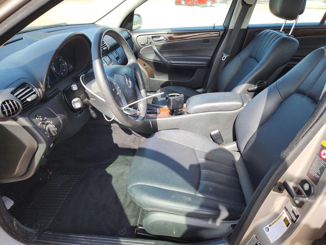 2007 Mercedes-benz C 280 4matic Gray vin: WDBRF92H77F914023