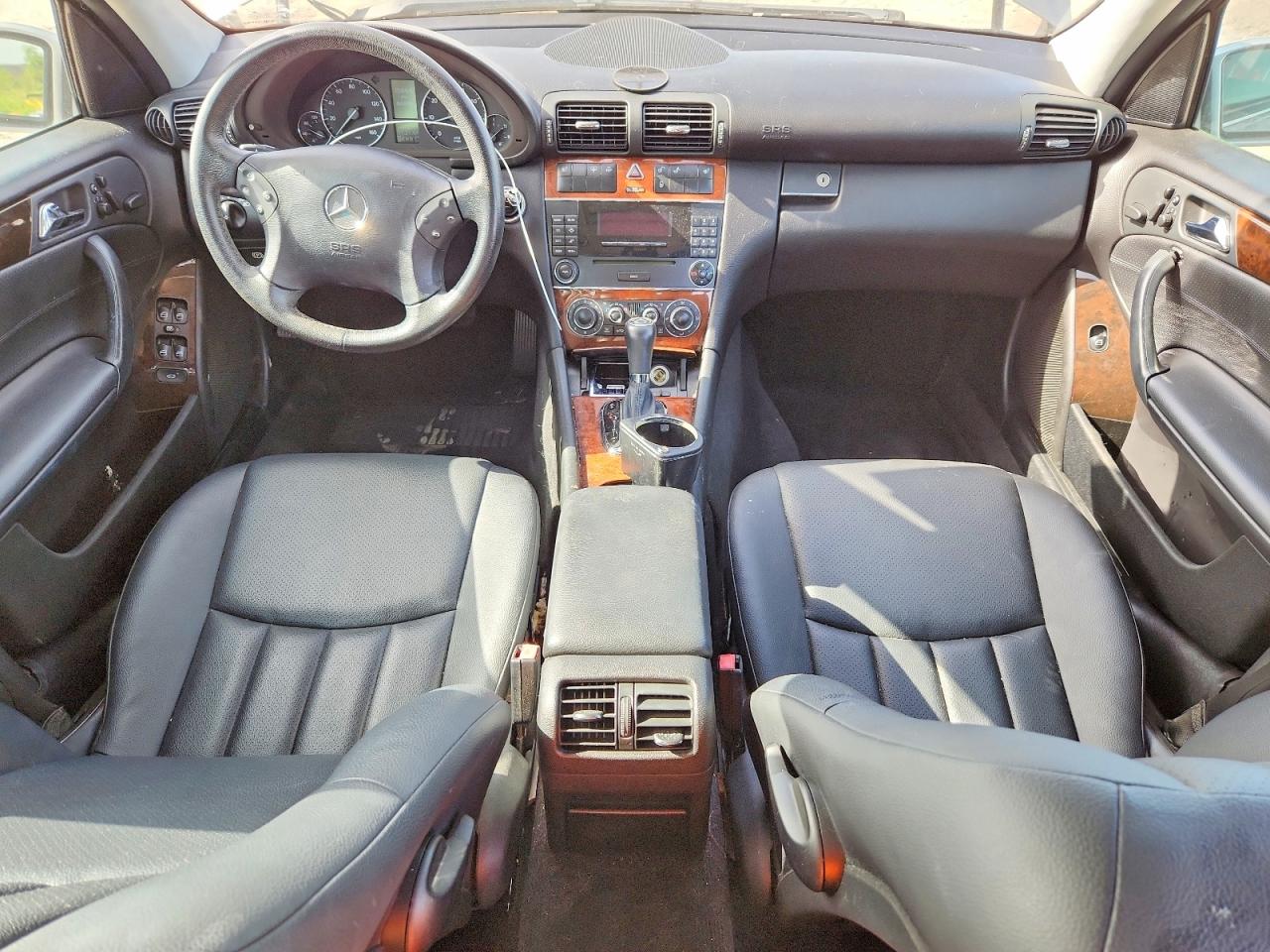 2007 Mercedes-benz C 280 4matic Gray vin: WDBRF92H77F914023