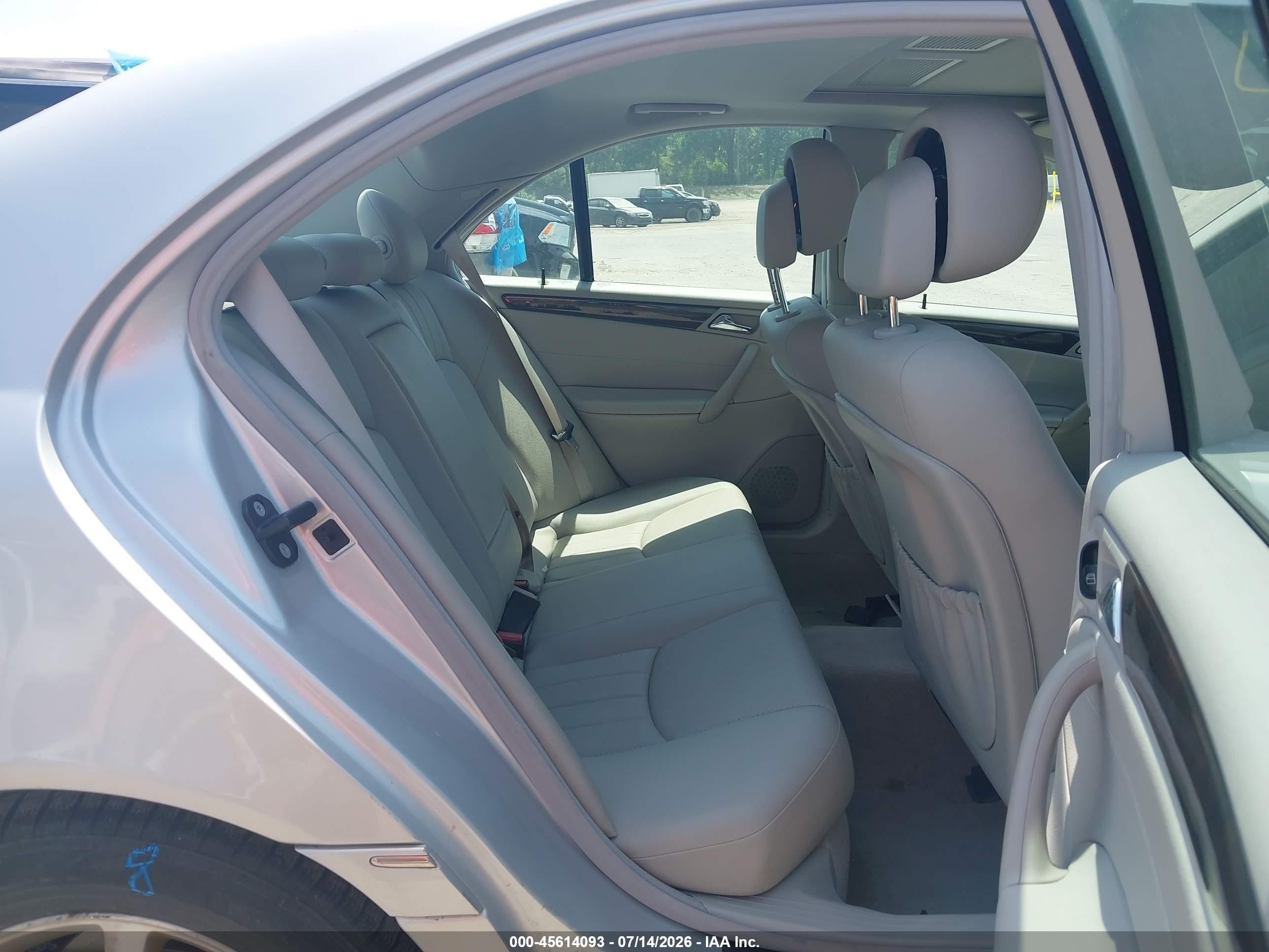 2007 Mercedes-benz C 280 Luxury 4matic Silver vin: WDBRF92H77F919352