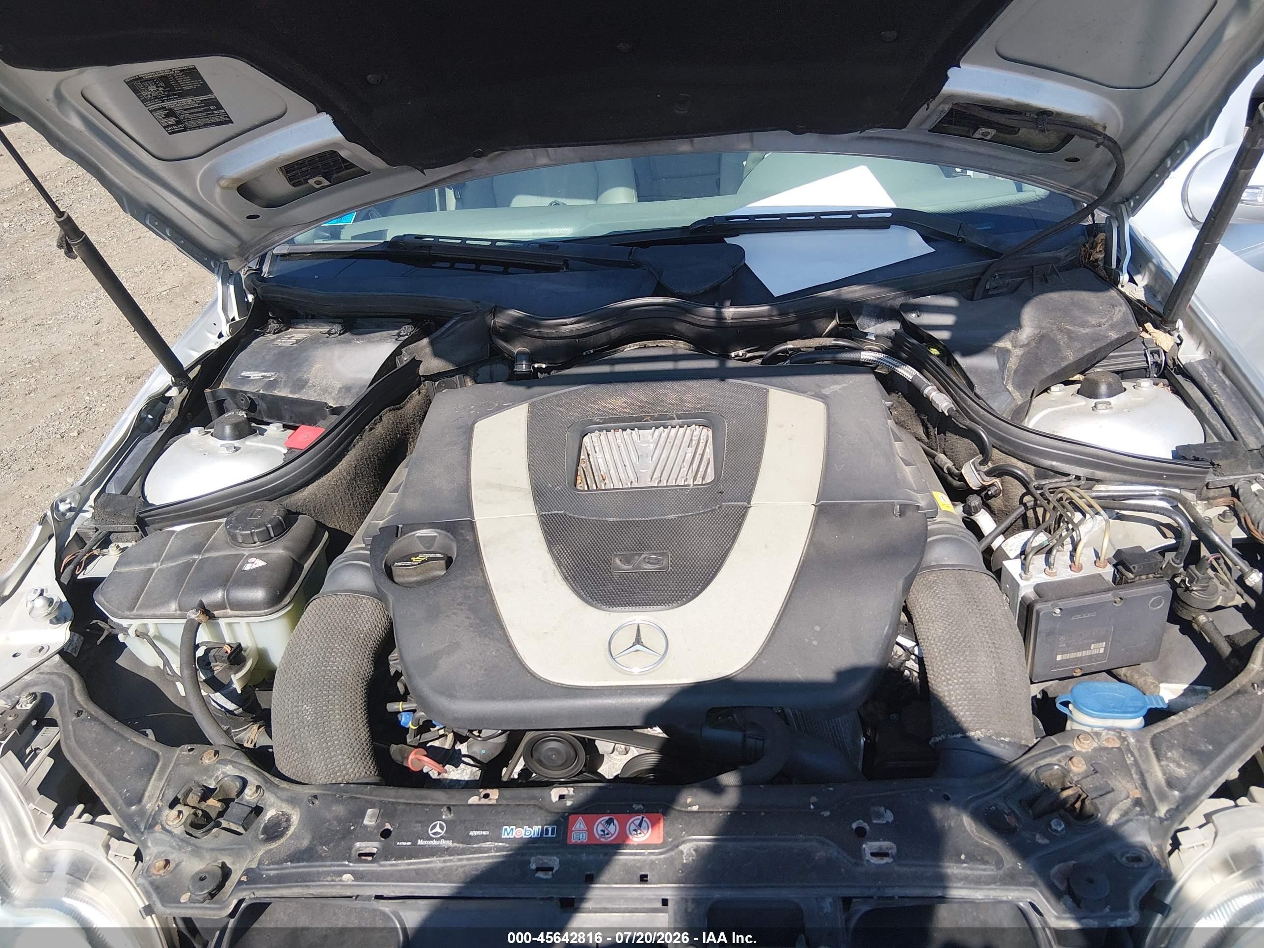 2007 Mercedes-benz C 280 Luxury 4matic Silver vin: WDBRF92H77F927533