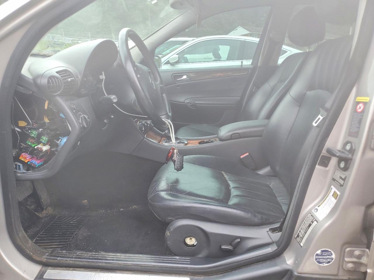 2006 Mercedes-benz C 280 4matic Silver vin: WDBRF92H86F794991