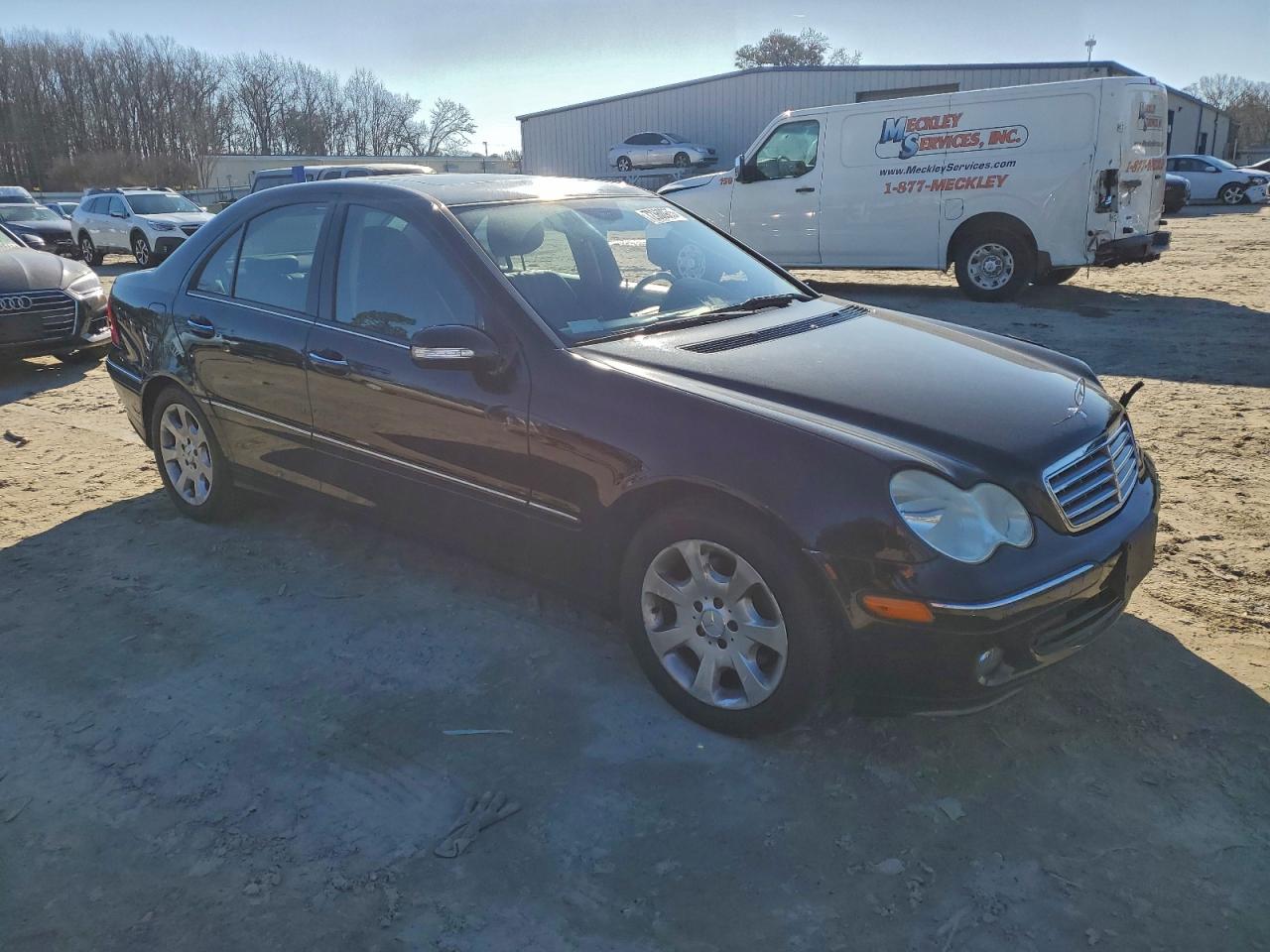 2006 Mercedes-benz C 280 4matic Black vin: WDBRF92H86F797390
