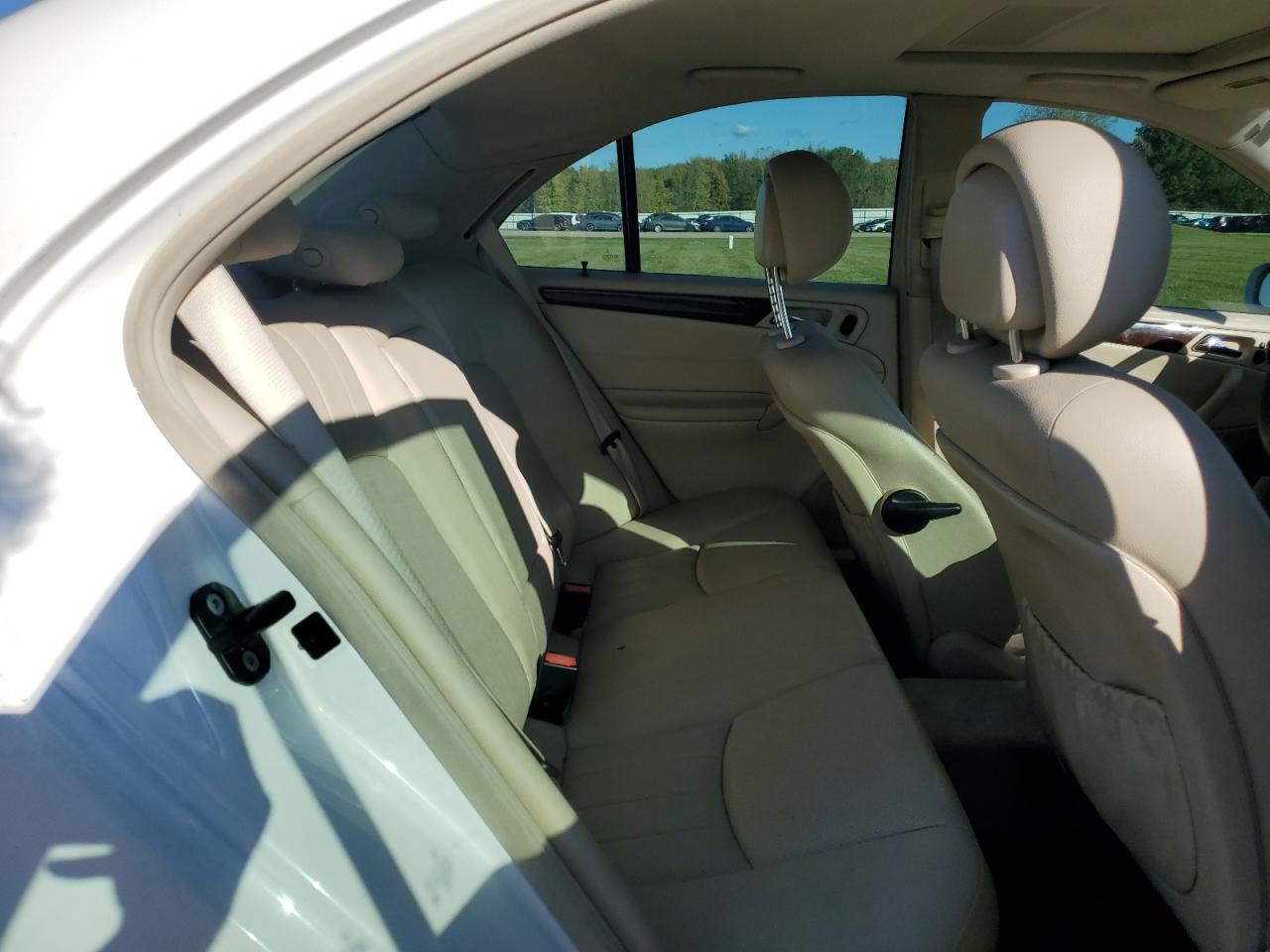2006 Mercedes-benz C 280 4matic White vin: WDBRF92H86F810218