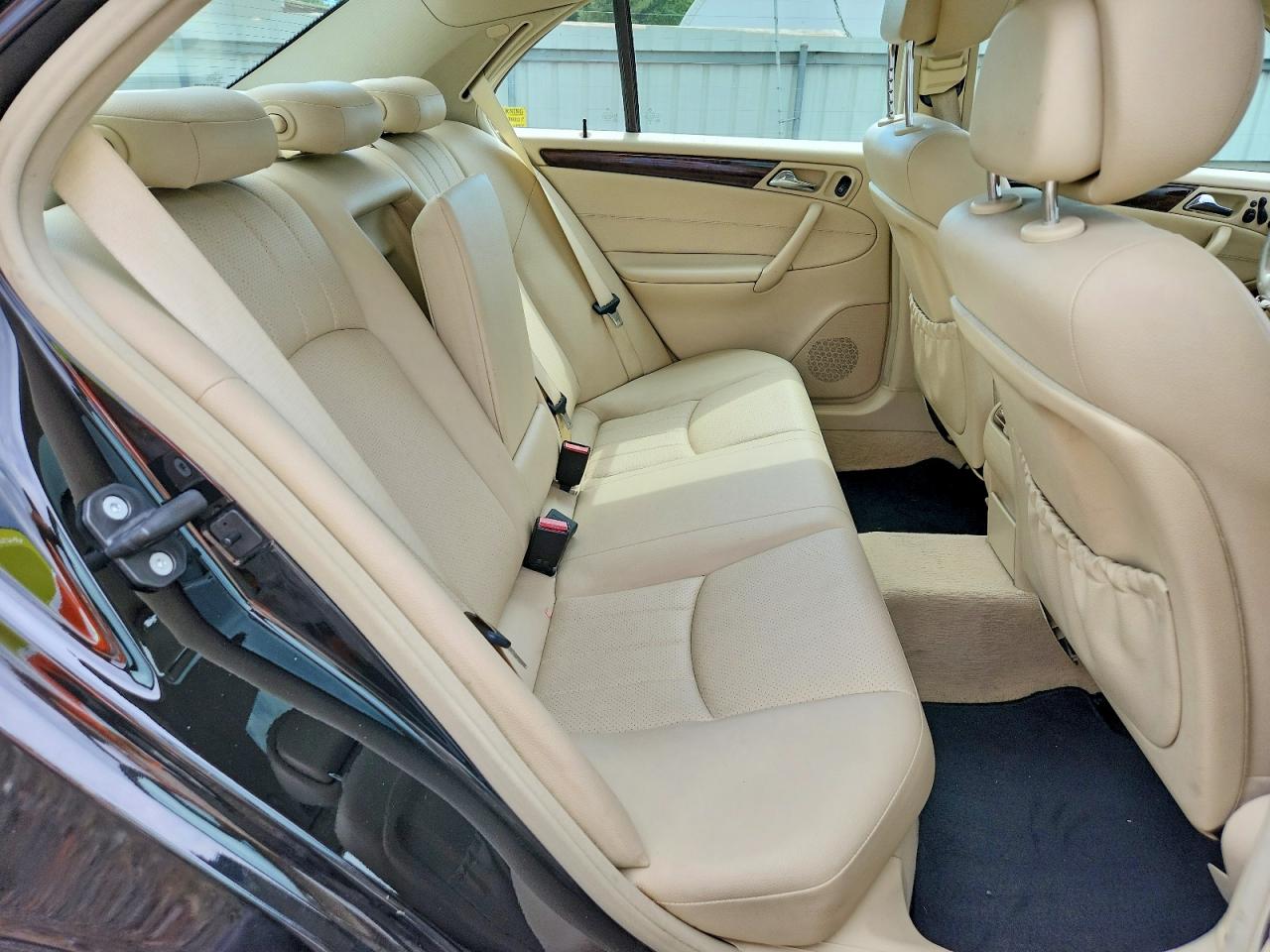 2007 Mercedes-benz C280 Black vin: WDBRF92H87F887897