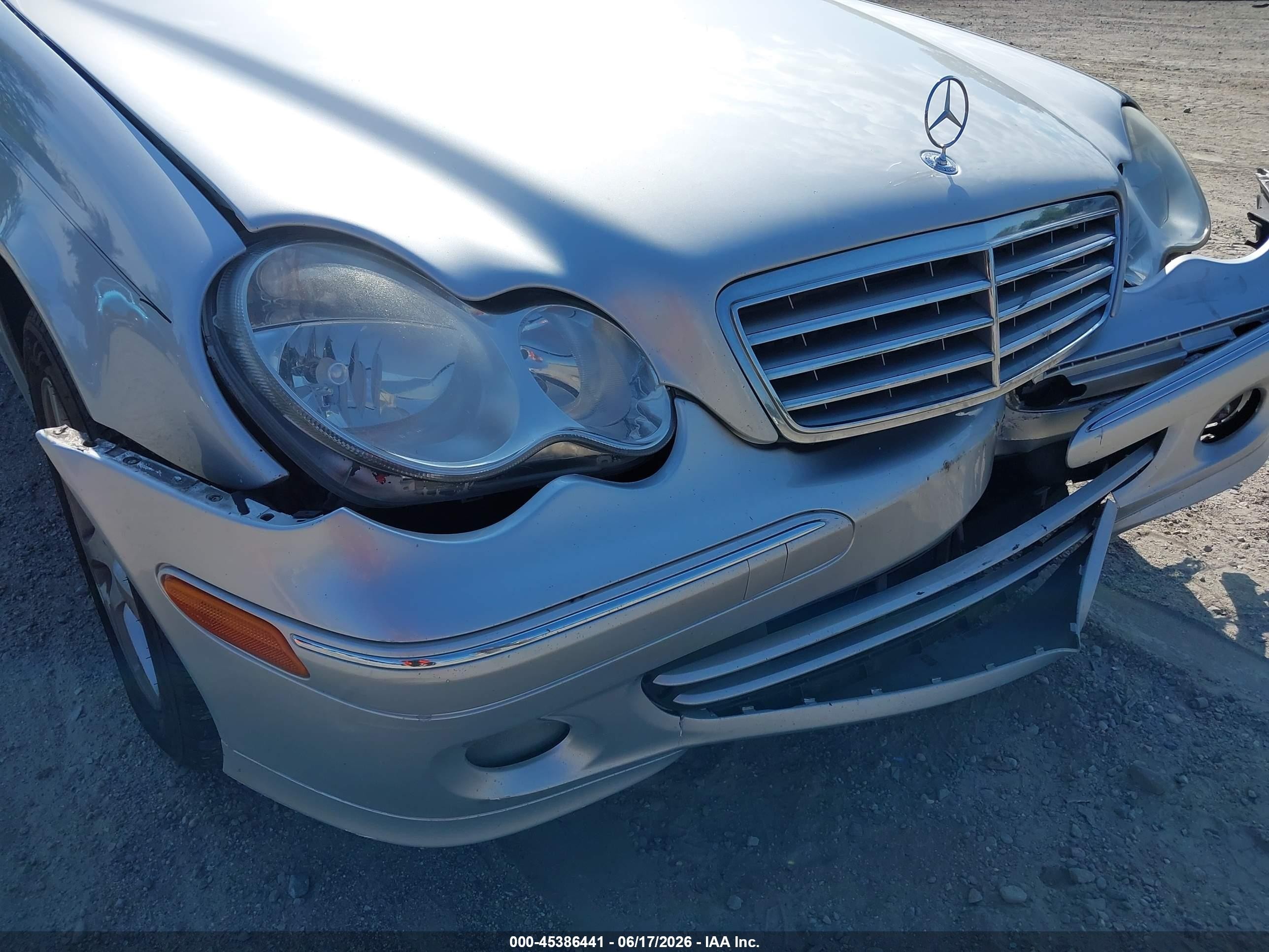 2007 Mercedes-benz C 280 Luxury 4matic Silver vin: WDBRF92H87F905184