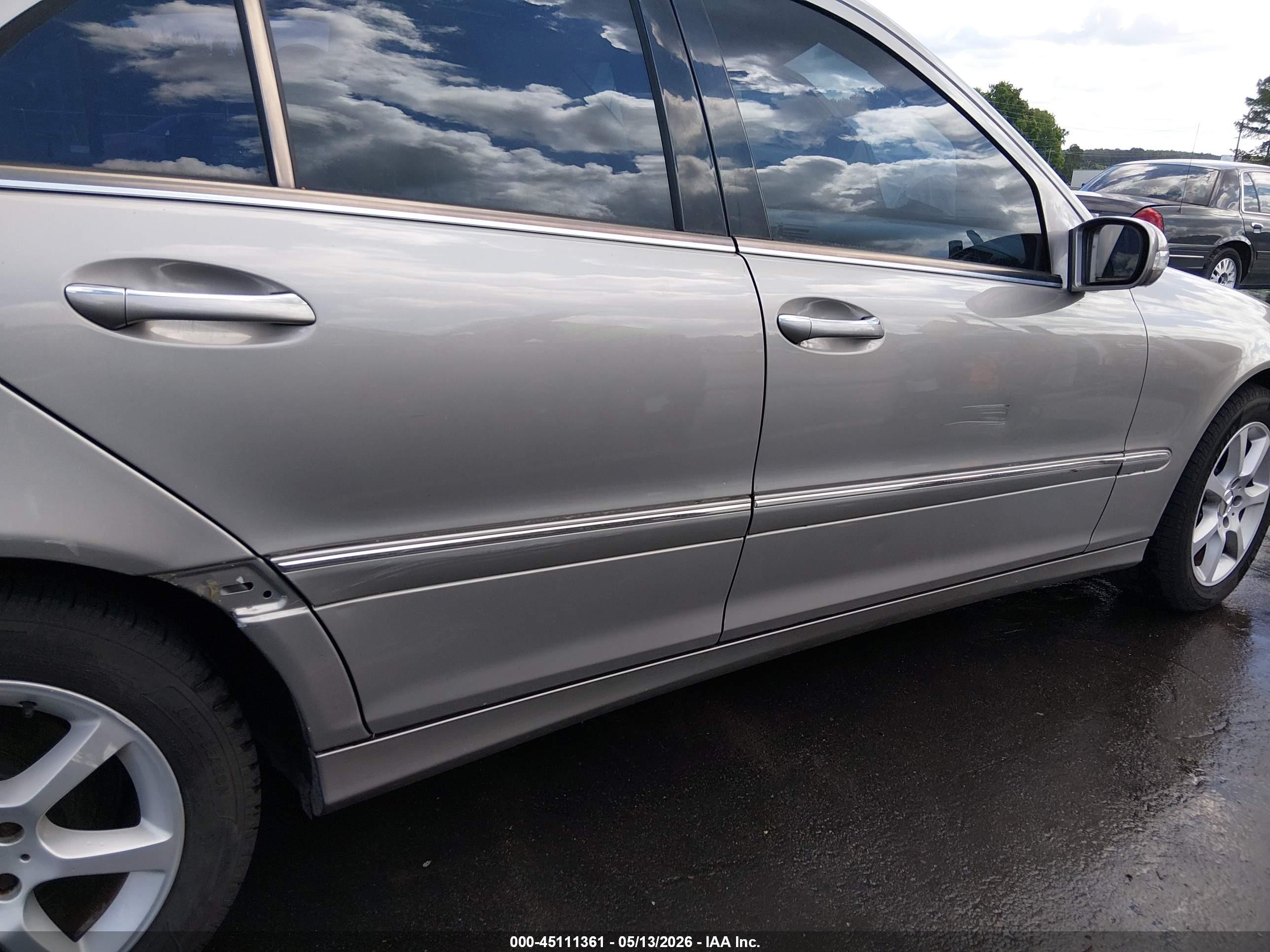 2007 Mercedes-benz C 280 Luxury 4matic Tan vin: WDBRF92H87F926908