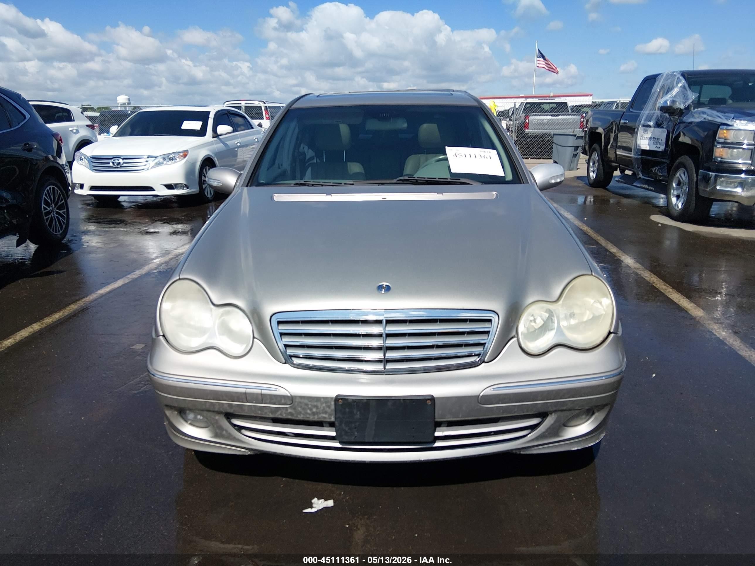 2007 Mercedes-benz C 280 Luxury 4matic Tan vin: WDBRF92H87F926908