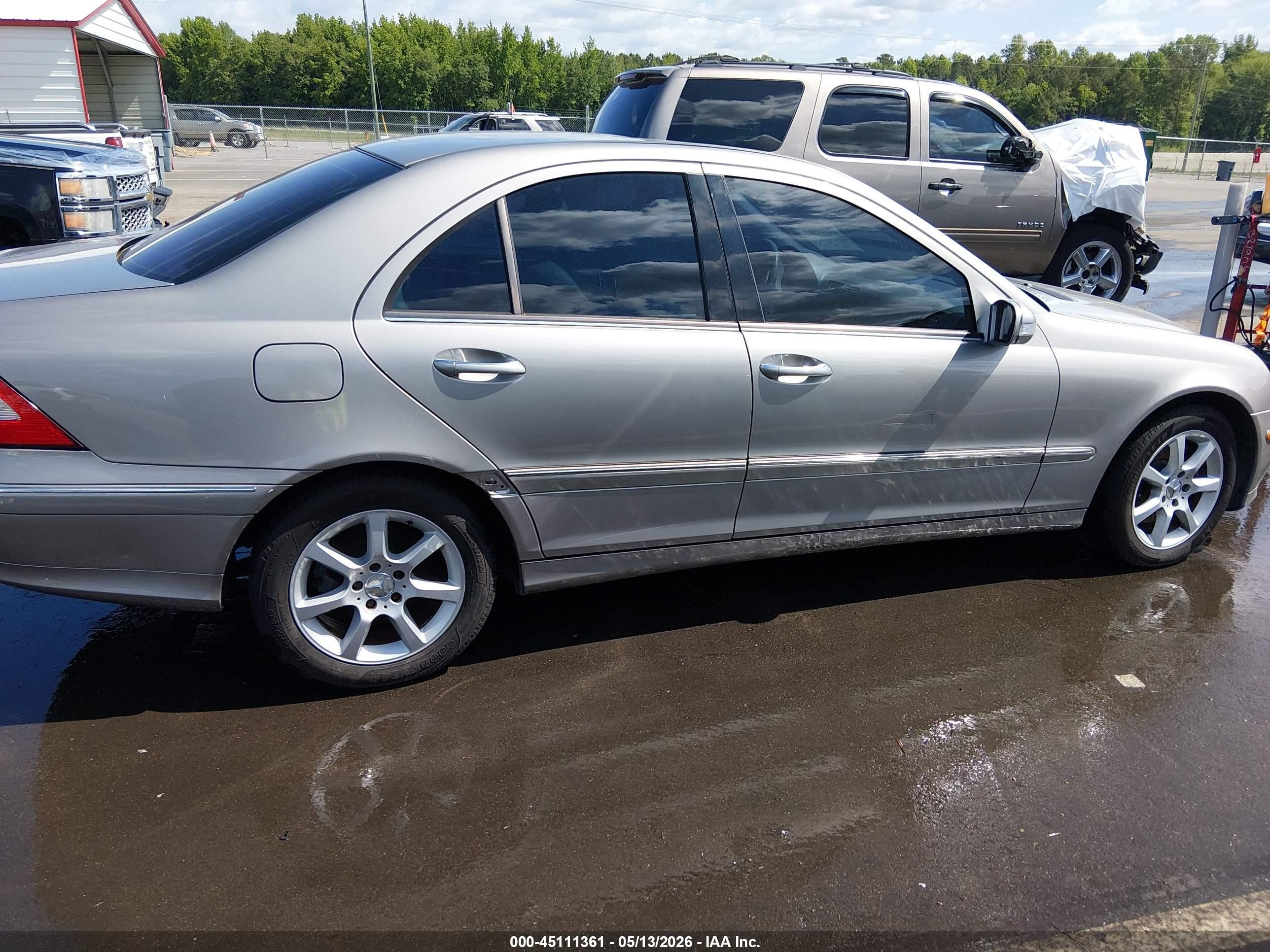 2007 Mercedes-benz C 280 Luxury 4matic Tan vin: WDBRF92H87F926908