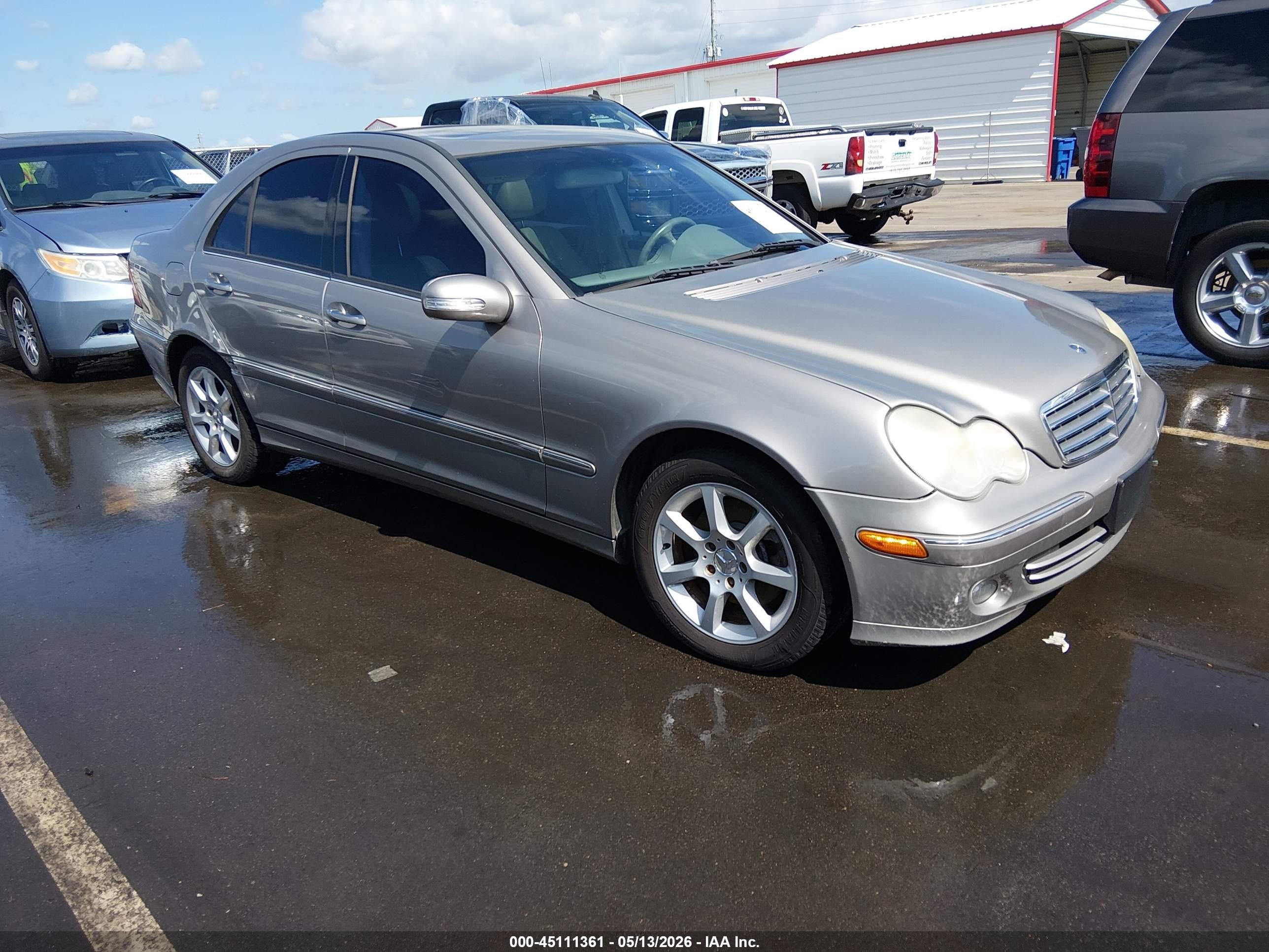 2007 Mercedes-benz C 280 Luxury 4matic Tan vin: WDBRF92H87F926908