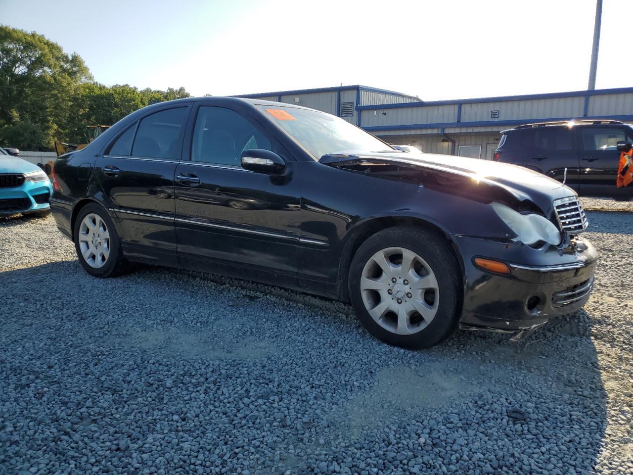 2006 Mercedes-benz C 280 4matic Black vin: WDBRF92H96F763703