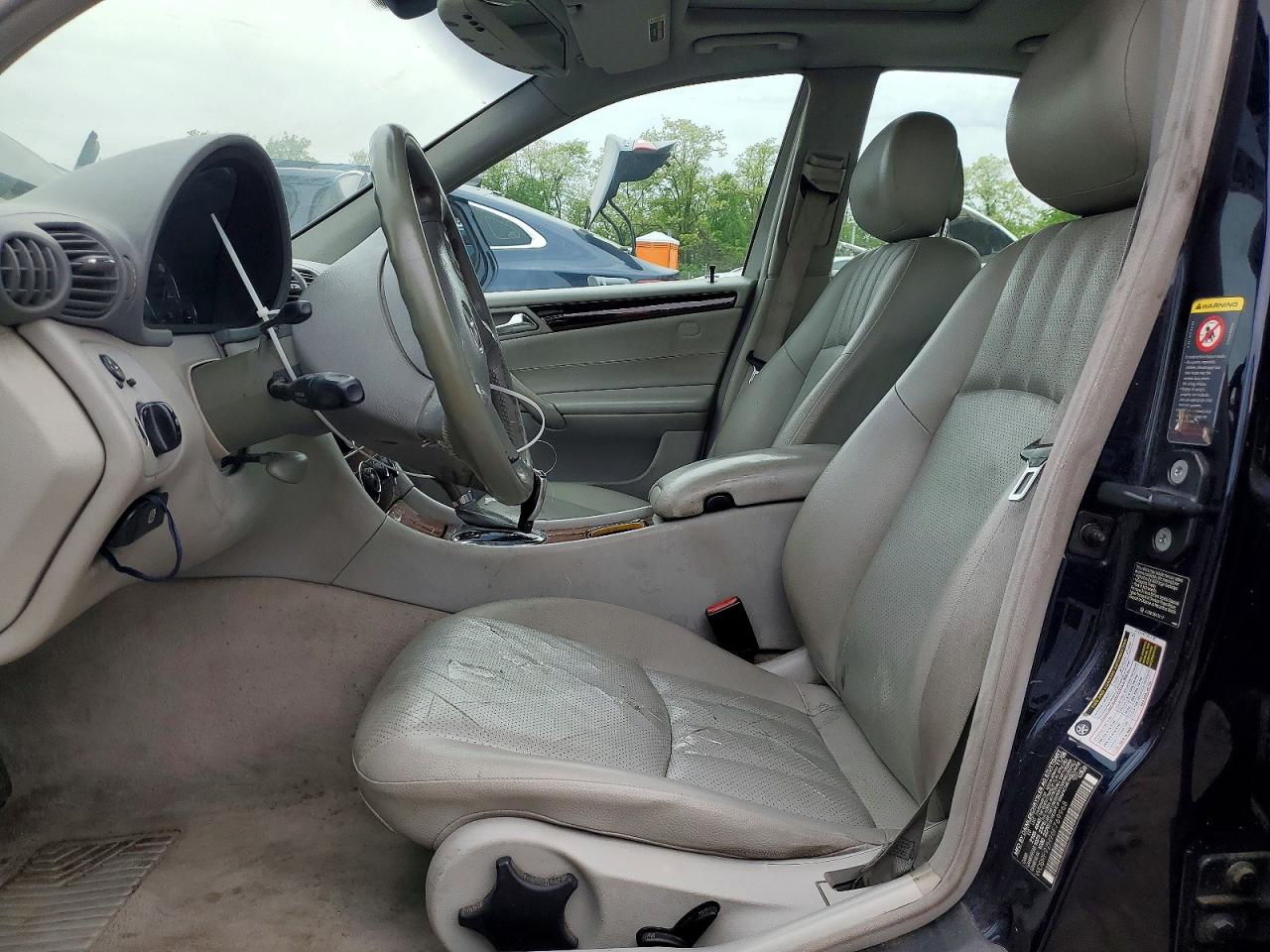2006 Mercedes-benz C 280 4matic Blue vin: WDBRF92H96F769968