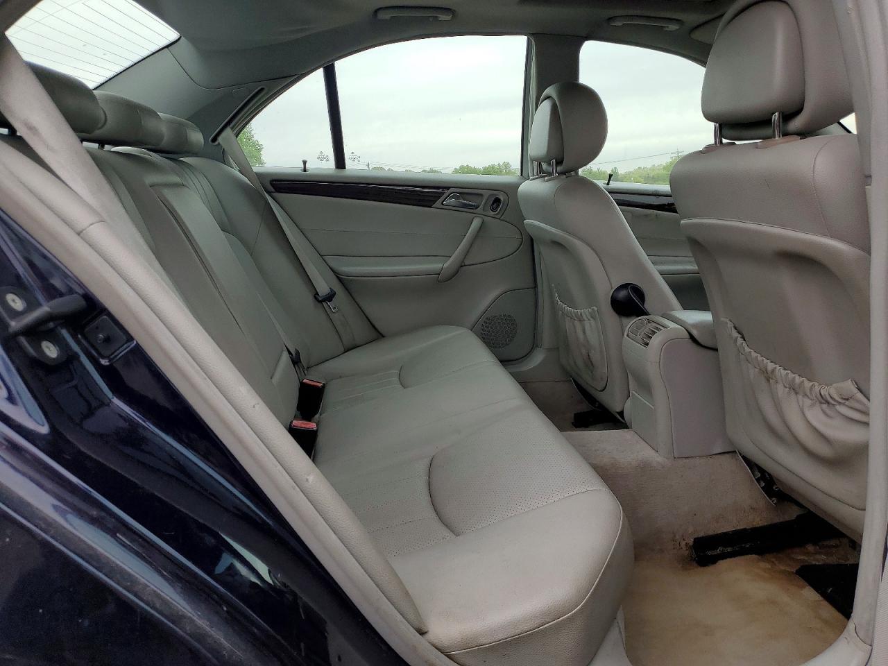 2006 Mercedes-benz C 280 4matic Blue vin: WDBRF92H96F769968