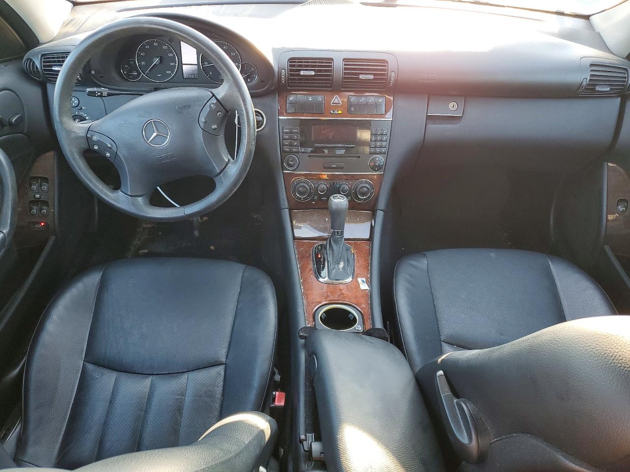 2006 Mercedes-benz C 280 4matic Black vin: WDBRF92H96F787936