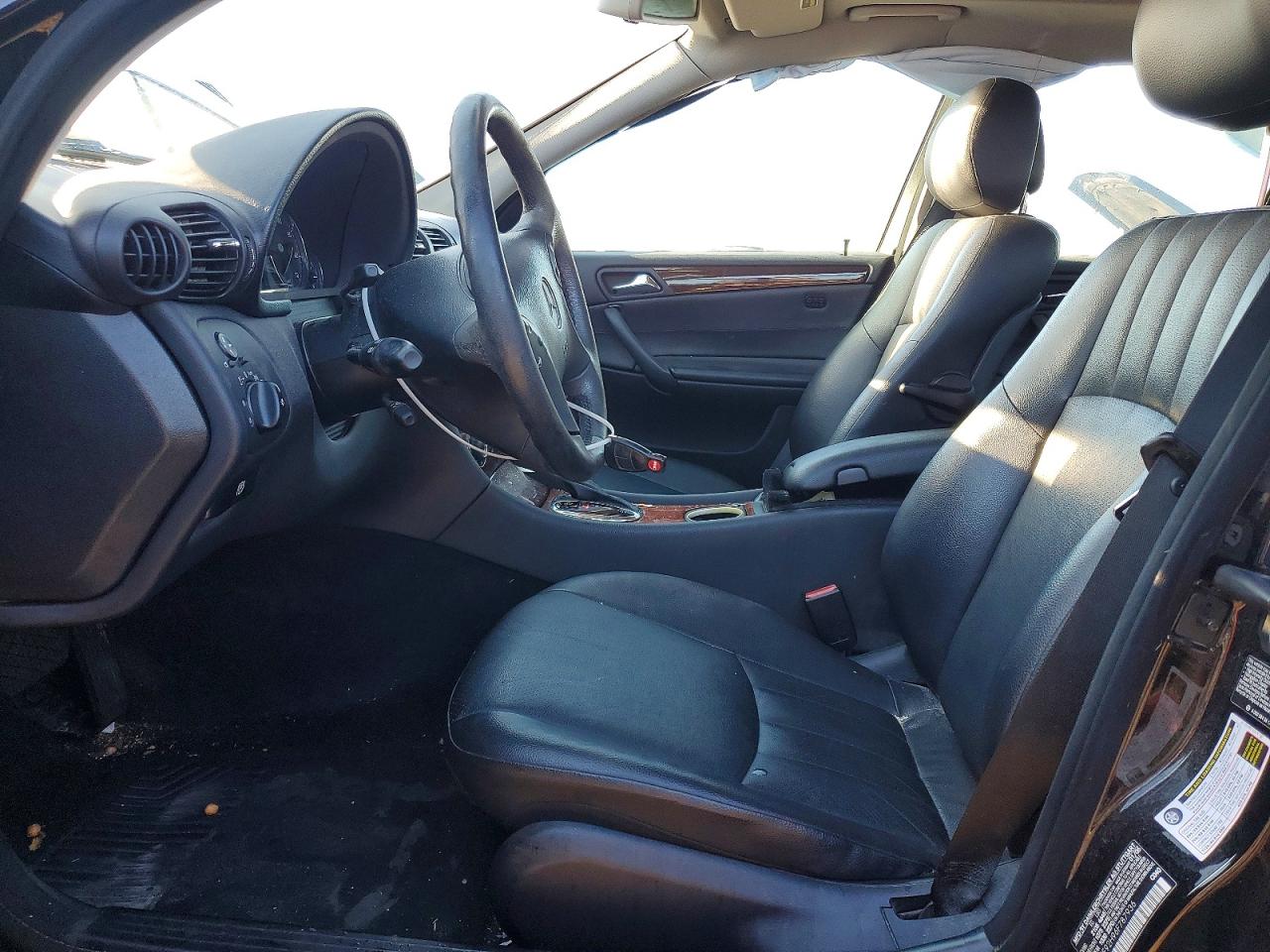 2006 Mercedes-benz C 280 4matic Black vin: WDBRF92H96F787936