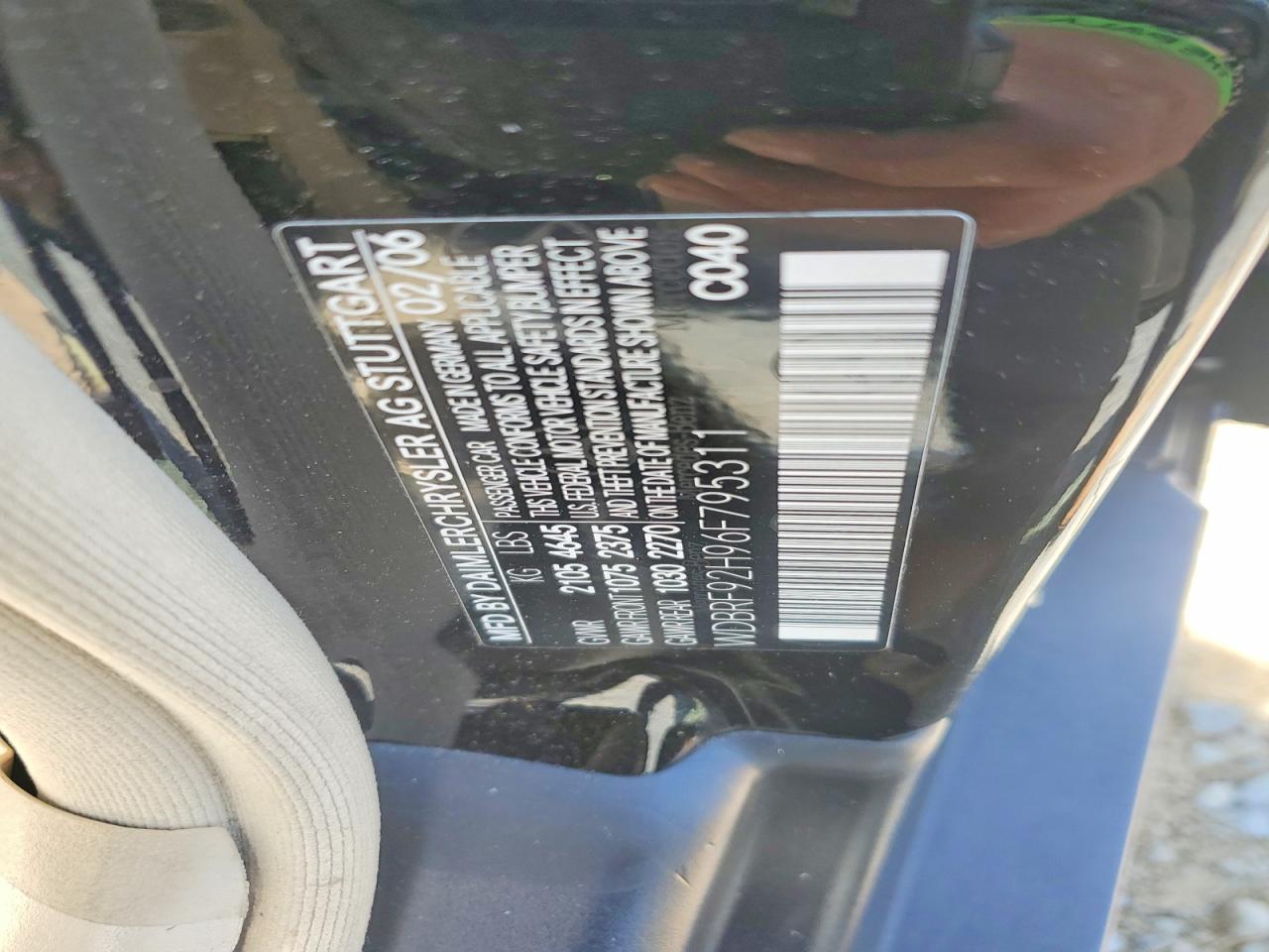 2006 Mercedes-benz C 280 4matic Blue vin: WDBRF92H96F795311