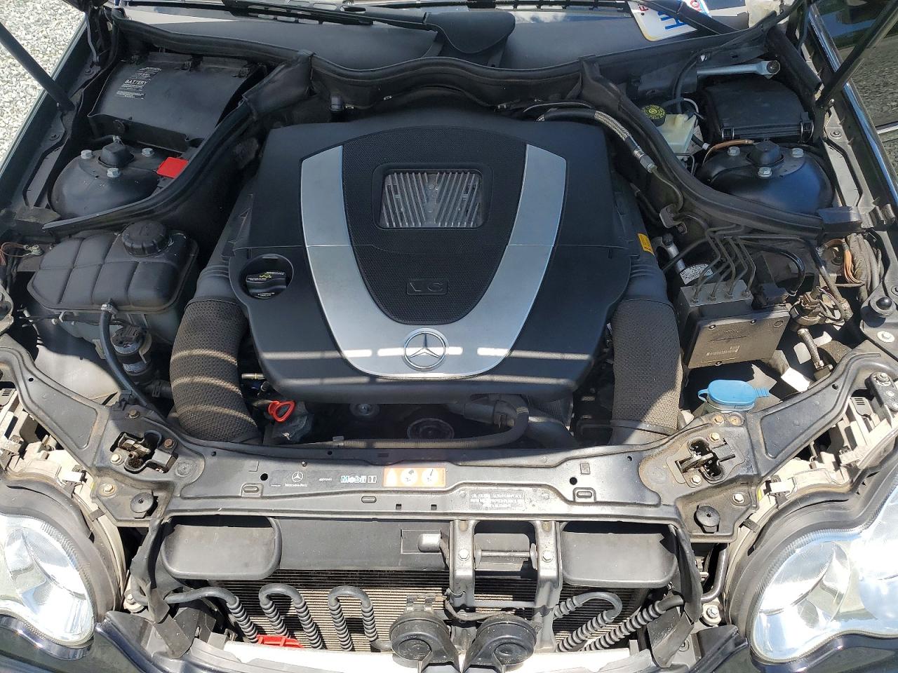 2006 Mercedes-benz C 280 4matic Blue vin: WDBRF92H96F795311