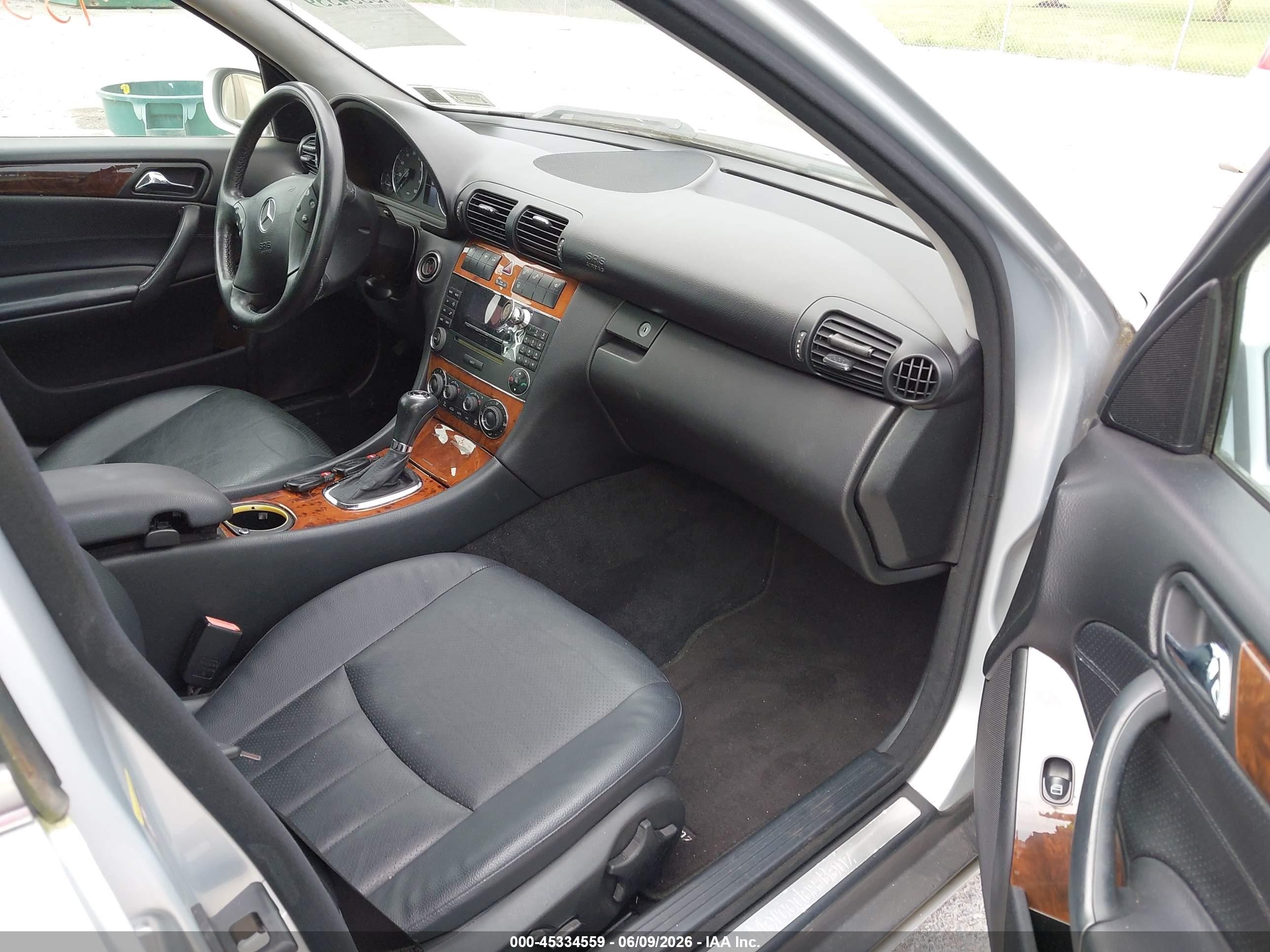 2006 Mercedes-benz C 280 Luxury 4matic Silver vin: WDBRF92H96F838335