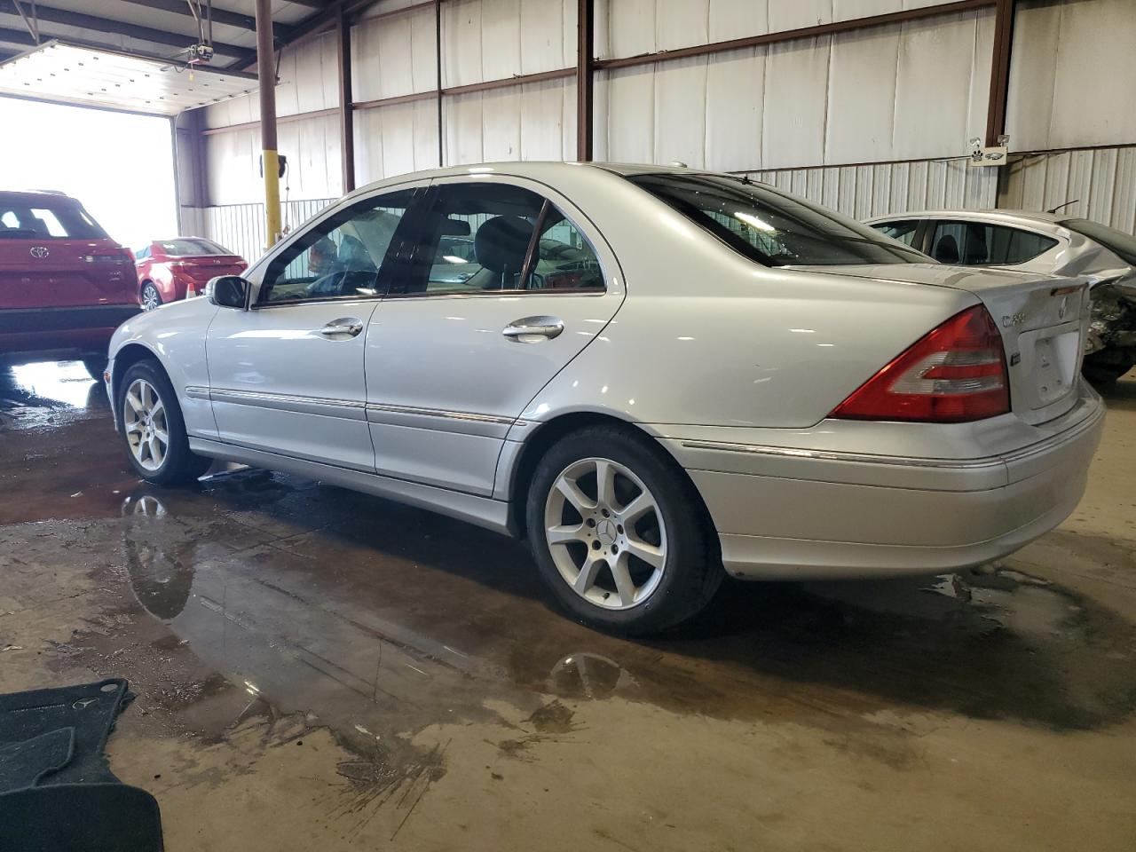 2007 Mercedes-benz C 280 4matic Silver vin: WDBRF92H97F848784