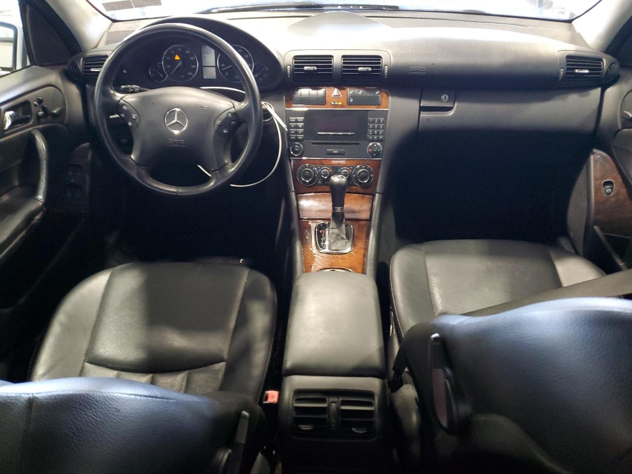 2007 Mercedes-benz C 280 4matic Silver vin: WDBRF92H97F848784