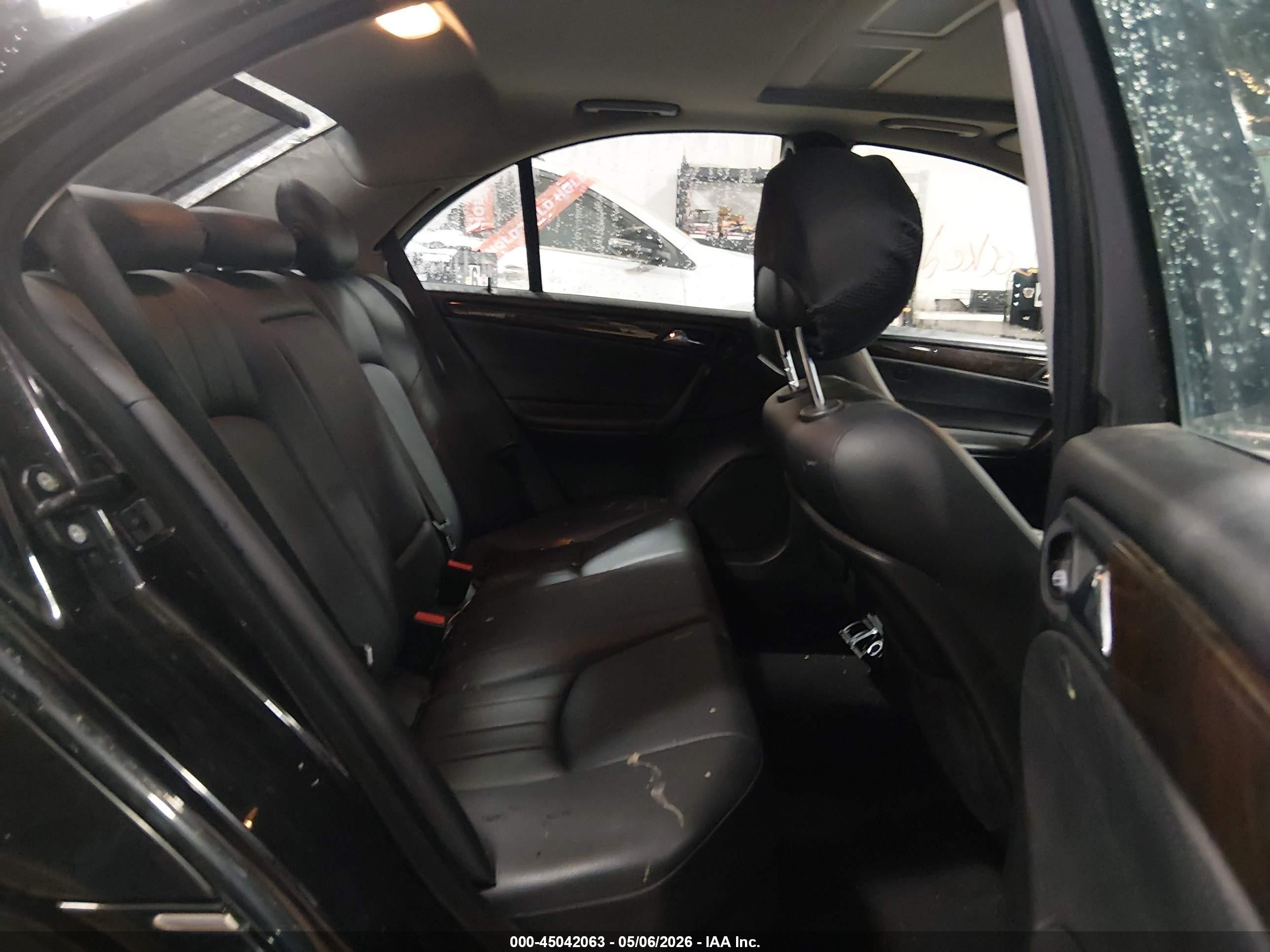 2007 Mercedes-benz C 280 Luxury 4matic Black vin: WDBRF92H97F929252