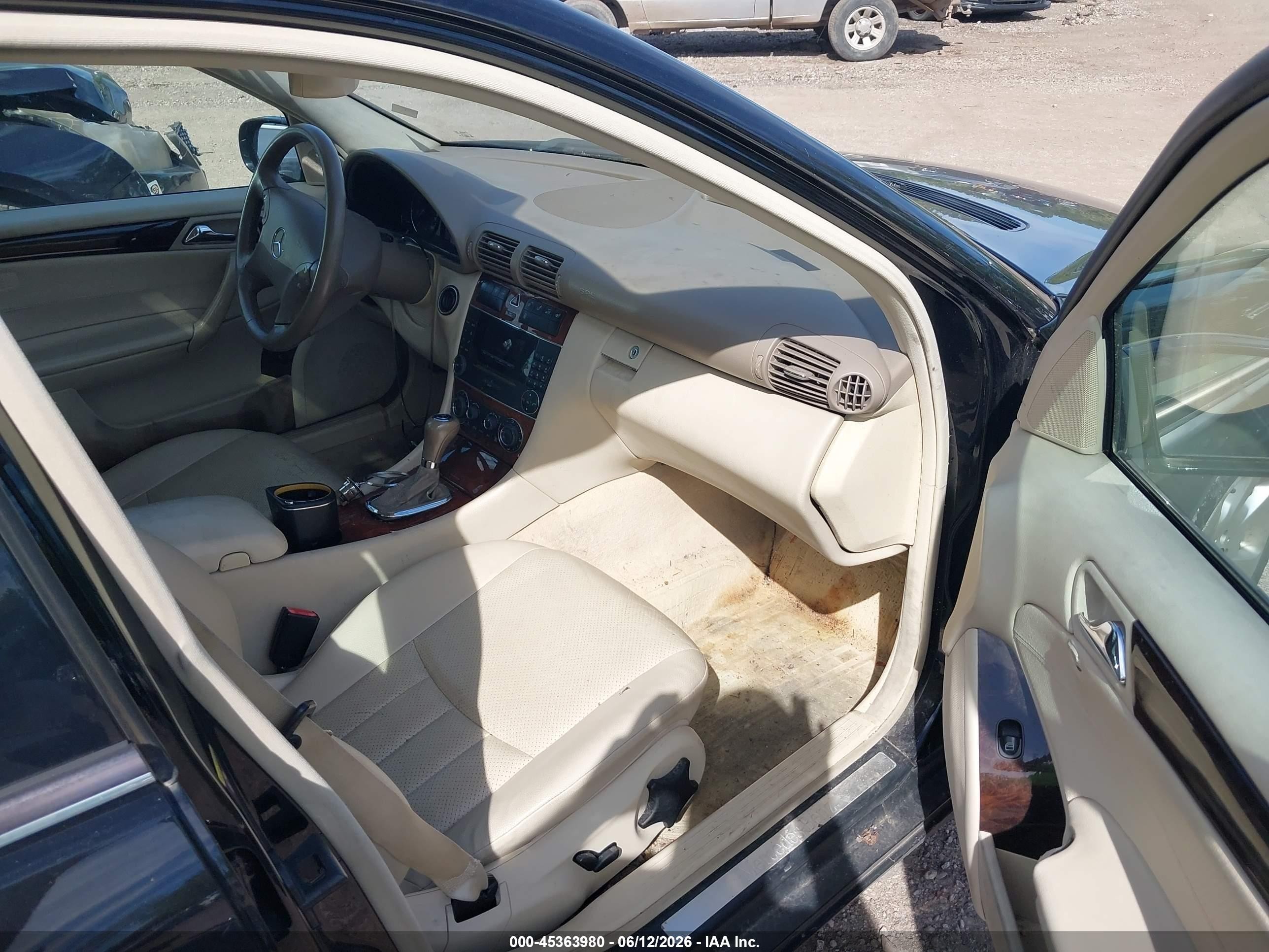 2006 Mercedes-benz C 280 Luxury 4matic Black vin: WDBRF92HX6F790635