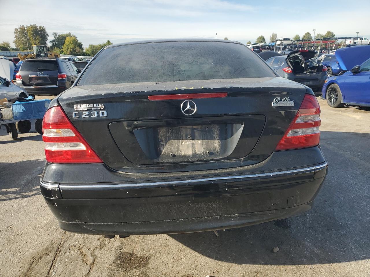 2007 Mercedes-benz C 280 4matic Черный vin: WDBRF92HX7F875850