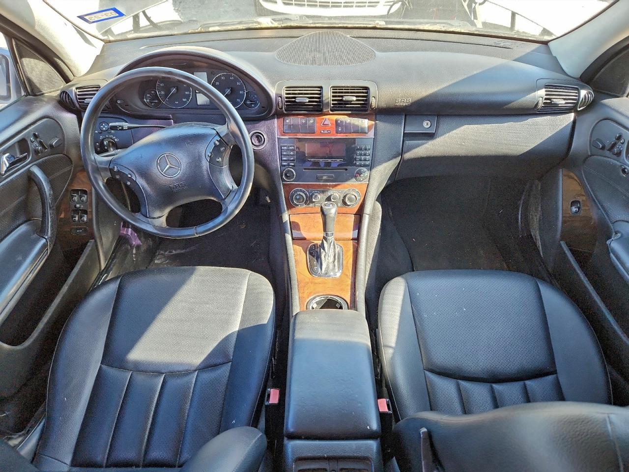 2007 Mercedes-benz C 280 4matic Silver vin: WDBRF92HX7F908846